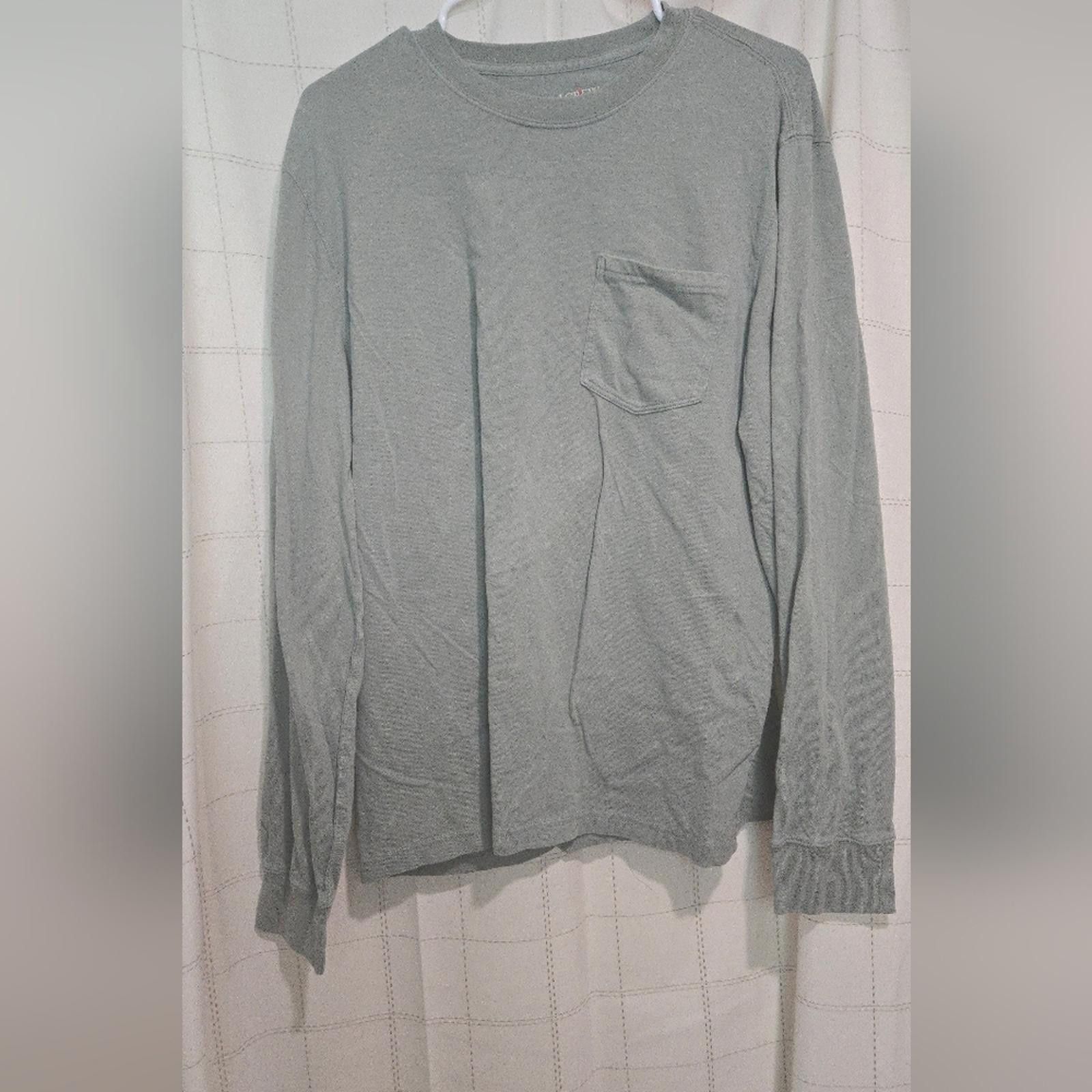J.Crew J Crew Slim Long-sleeve Vintage Wash Tee Size US L / EU 52-54 / 3 - 1 Thumbnail