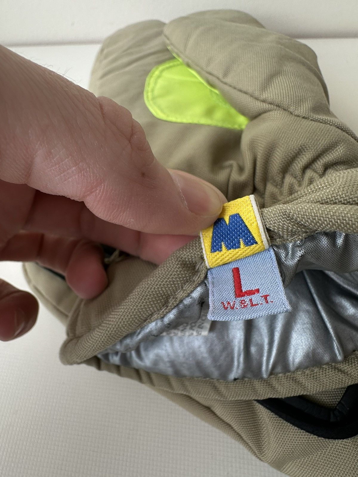 Walter Van Beirendonck WL&T AW99 tabi ski gloves Walter Van Beirendonck Size ONE SIZE - 7 Thumbnail