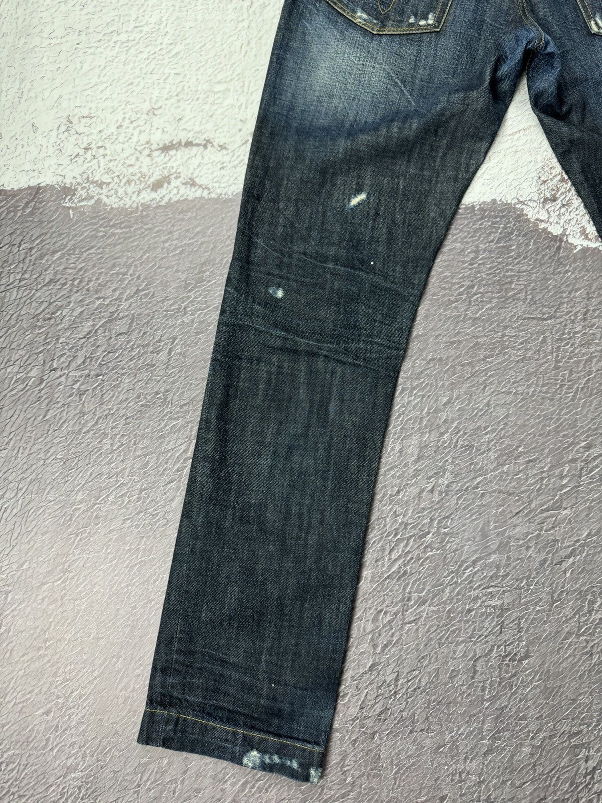 Dolce & Gabbana Dolce & Gabbana Distressed Indigo Denim Pants Jeans Size US 36 / EU 52 - 16 Thumbnail