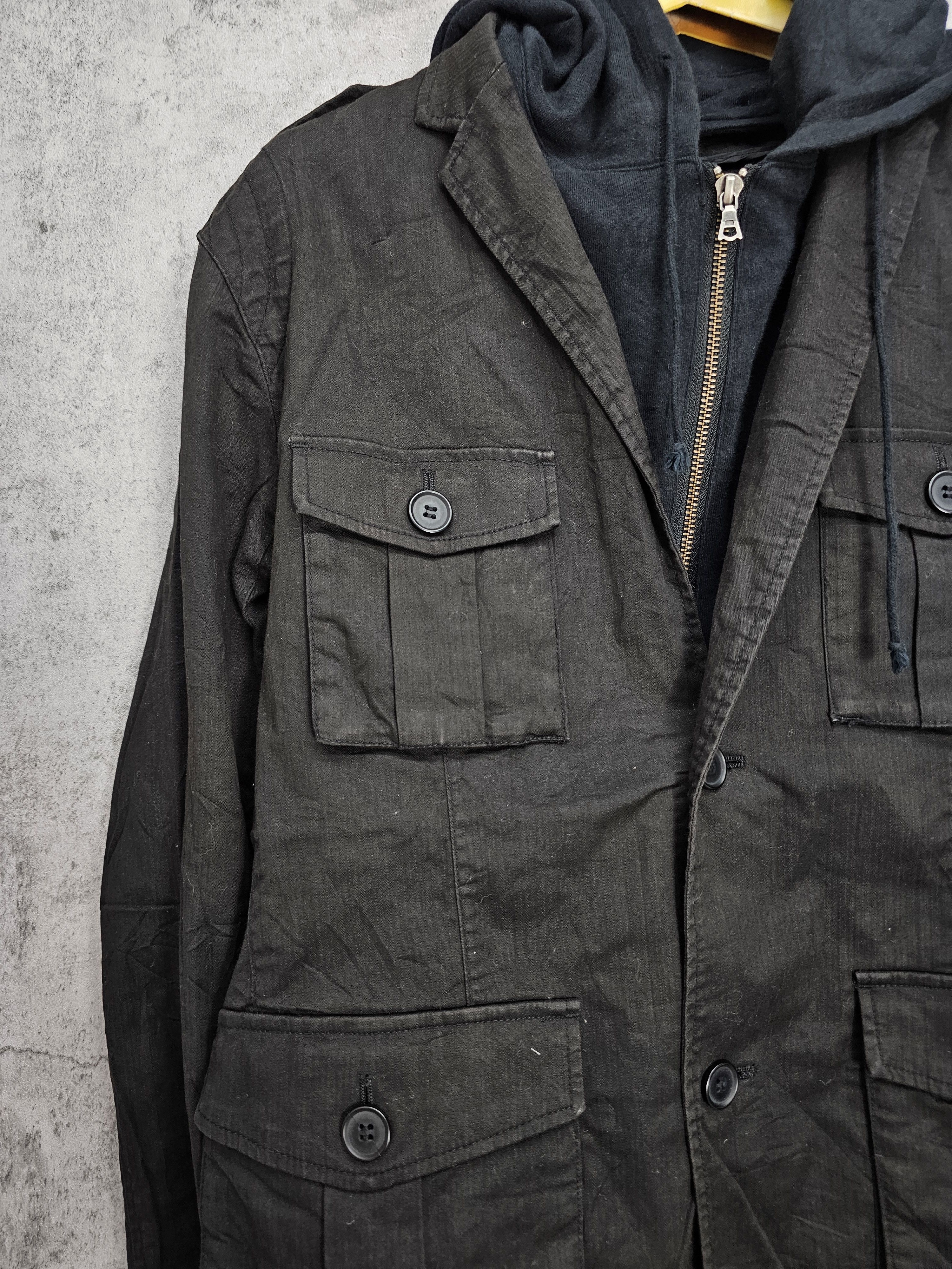 Beams Plus BEAMS Multi Pocket Blazer Hoodies Jacket J0055 Size US L / EU 52-54 / 3 - 4 Thumbnail