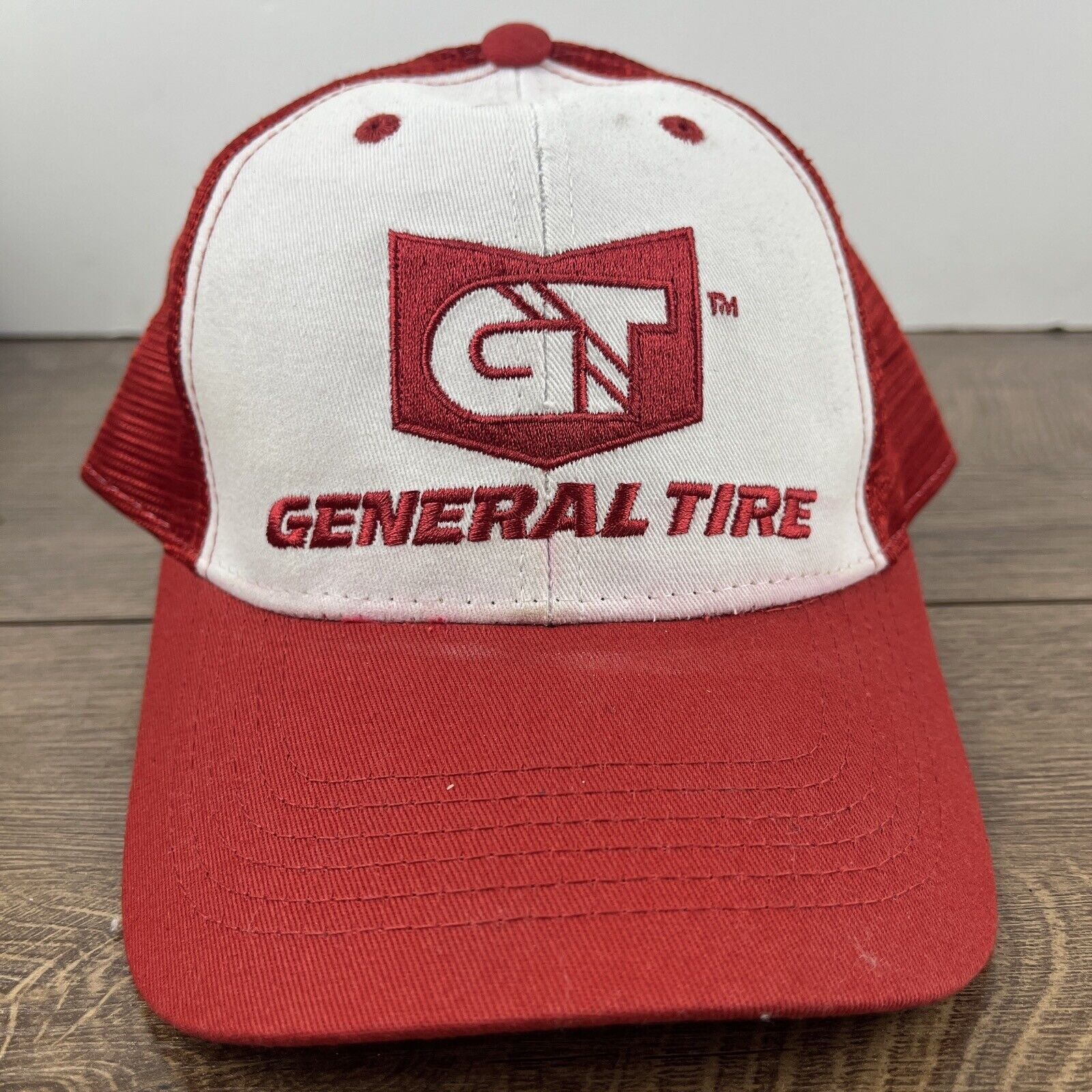 Other General Tire Hat GT Red Hat Adjustable Adult Size Hat Red Ca Size ONE SIZE - 3 Thumbnail