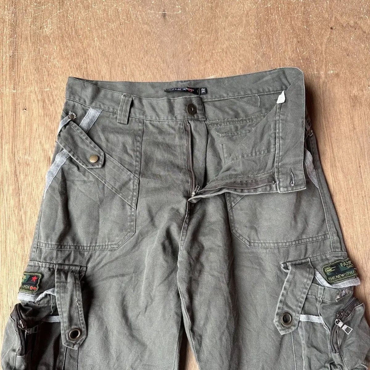 If Six Was Nine W32 L32🔥3D POCKET VTG JAPANESE BONDAGE PUNK VERY RARE PANTS Size US 32 / EU 48 - 8 Thumbnail