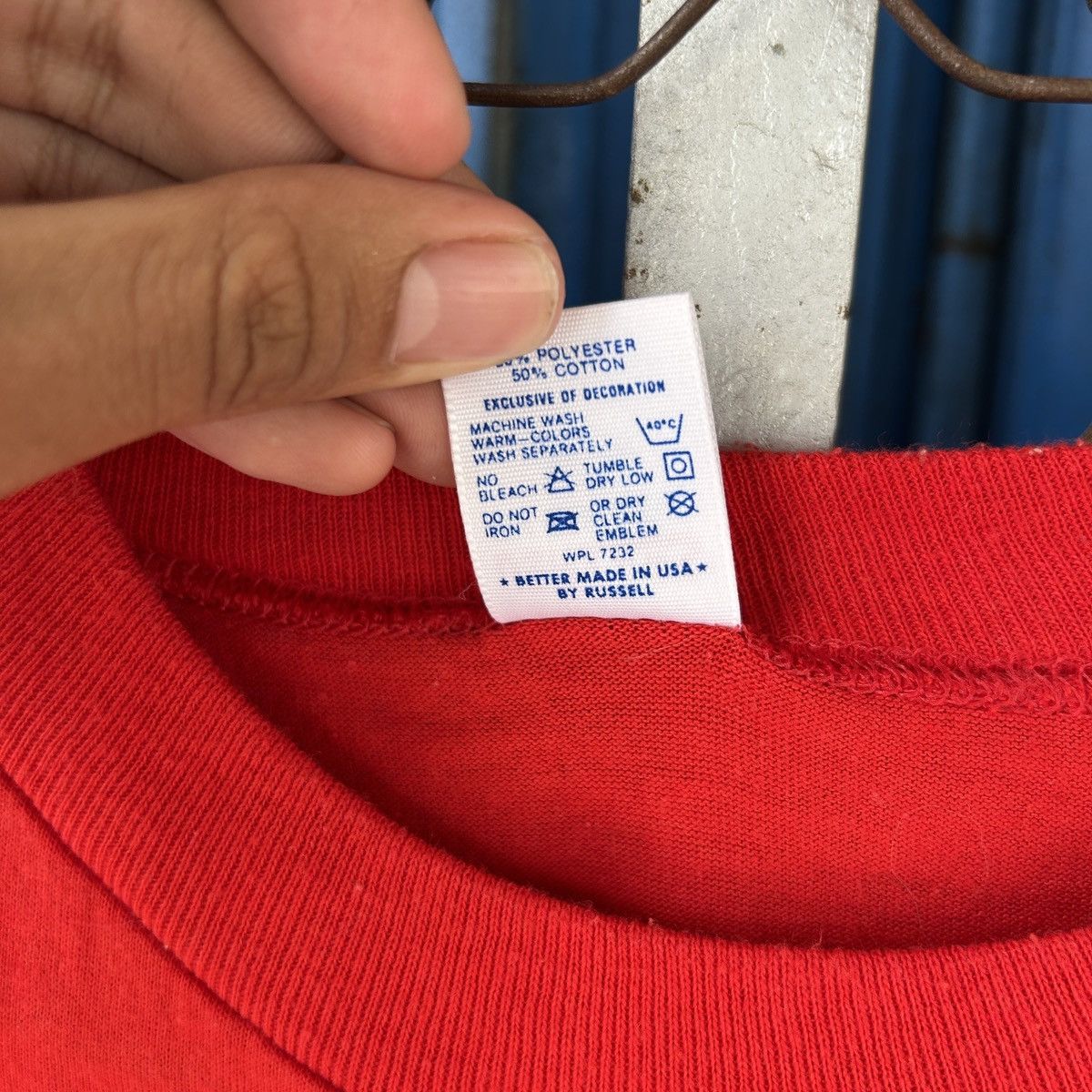 Vintage 1980s Trinity Christian School Varsity Tee Size US L / EU 52-54 / 3 - 14 Thumbnail