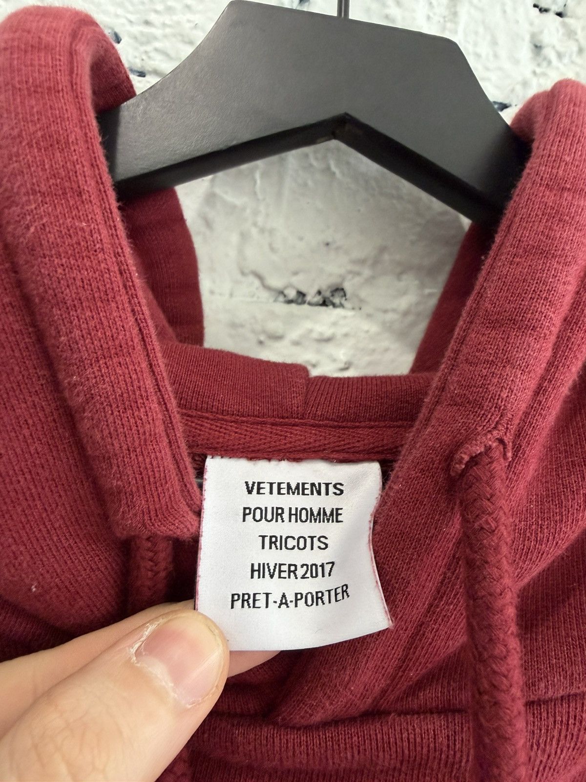Vetements A/W 2017 VETEMENTS ‘MAY THE BRIDGES I BURN’ HOODIE Size US L / EU 52-54 / 3 - 4 Thumbnail