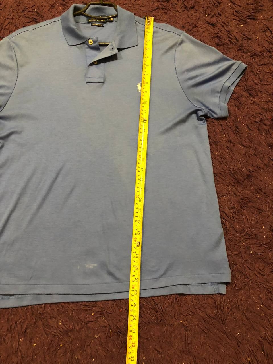 Polo Ralph Lauren Logo Blue T-Shirt Polo Ralph Lauren Size L Size US L / EU 52-54 / 3 - 11 Thumbnail