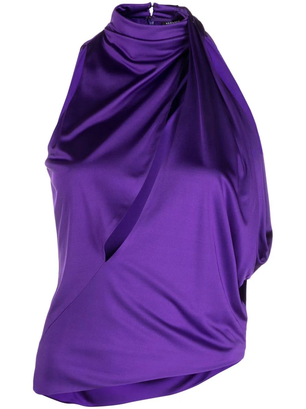 Versace o1y0226 Blouse in Purple Size M / US 6-8 / IT 42-44 - 1 Thumbnail