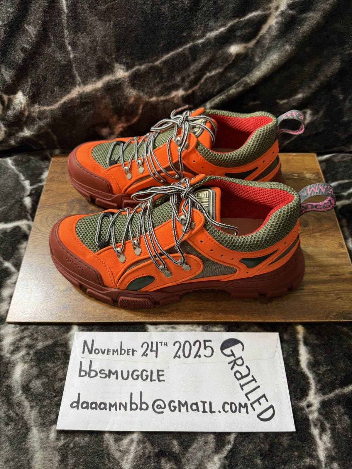 Gucci Gucci Flashtrek Reflective Orange Size10 Size US 10 / EU 43 - 2 Thumbnail