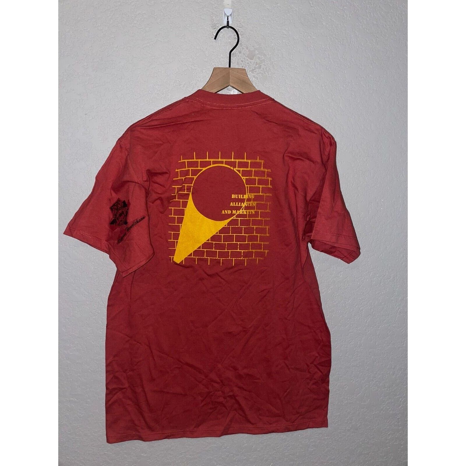 Jerzees Vintage Teamsters Shirt Local 657 Building Alliances Tee 90s Size US L / EU 52-54 / 3 - 1 Thumbnail