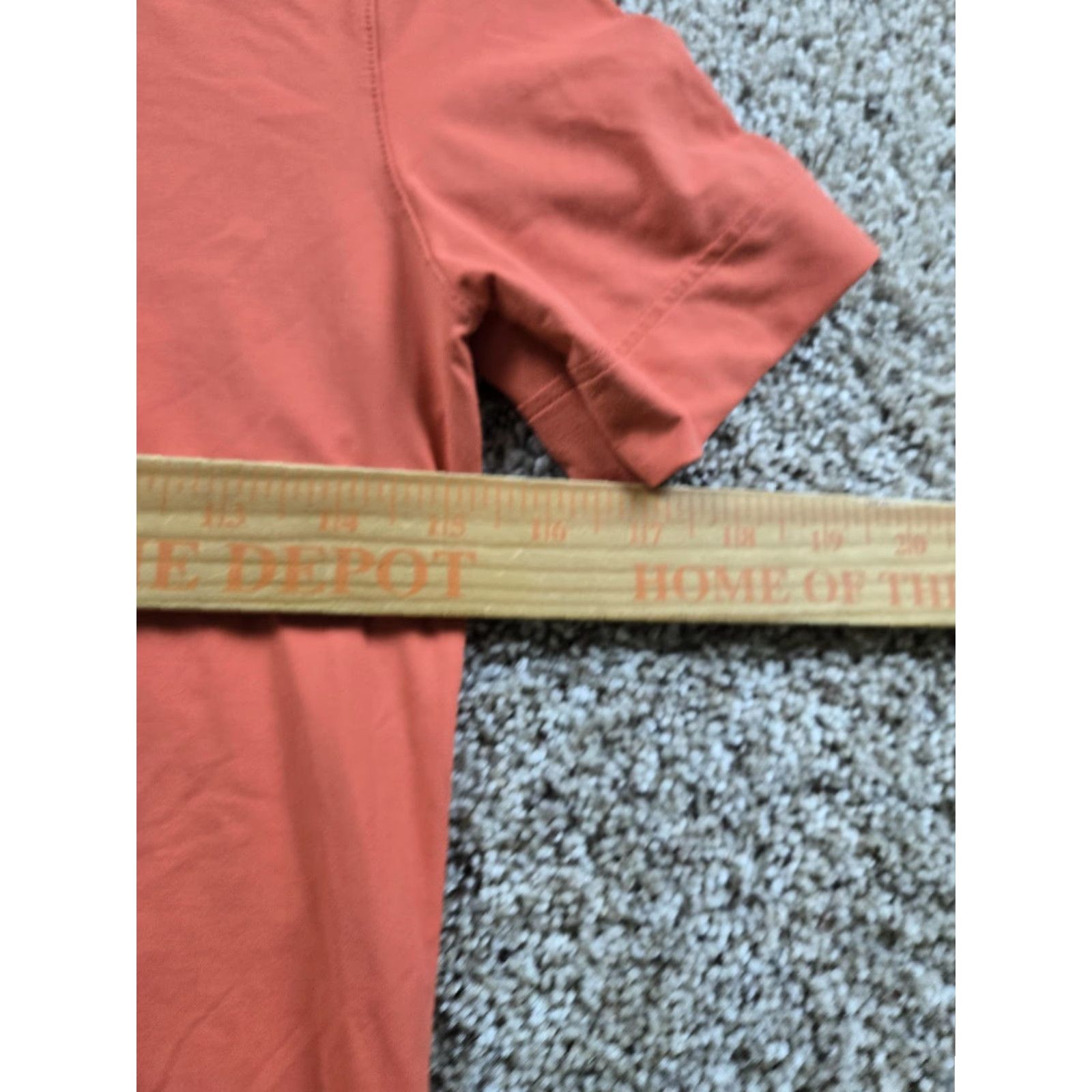 Vintage Calida Shirt Womens XS Orange Scoop Neck Short Sleeve Stretch Lounge Top 14434 Size XS / US 0-2 / IT 36-38 - 7 Thumbnail