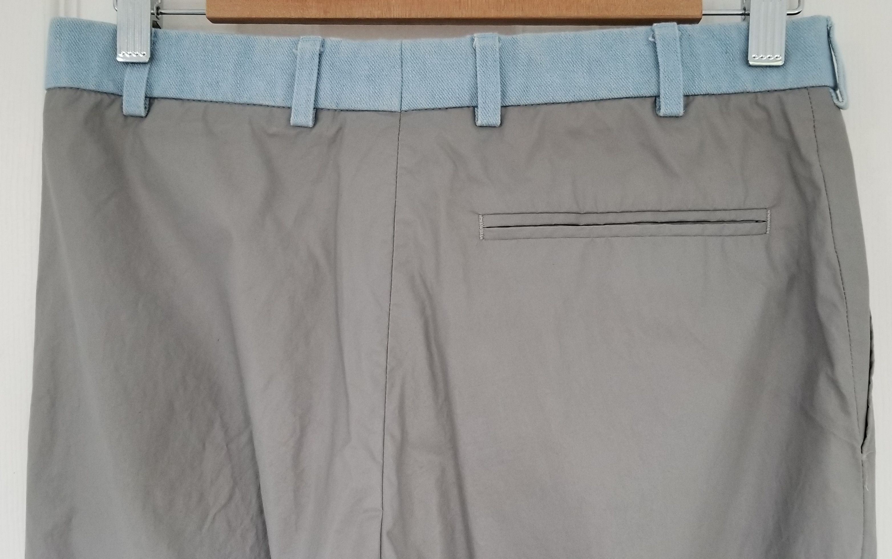 Stephan Schneider Stephan Schneider Grey Paper Slacks Denim Waistband 31 Size US 31 - 6 Thumbnail