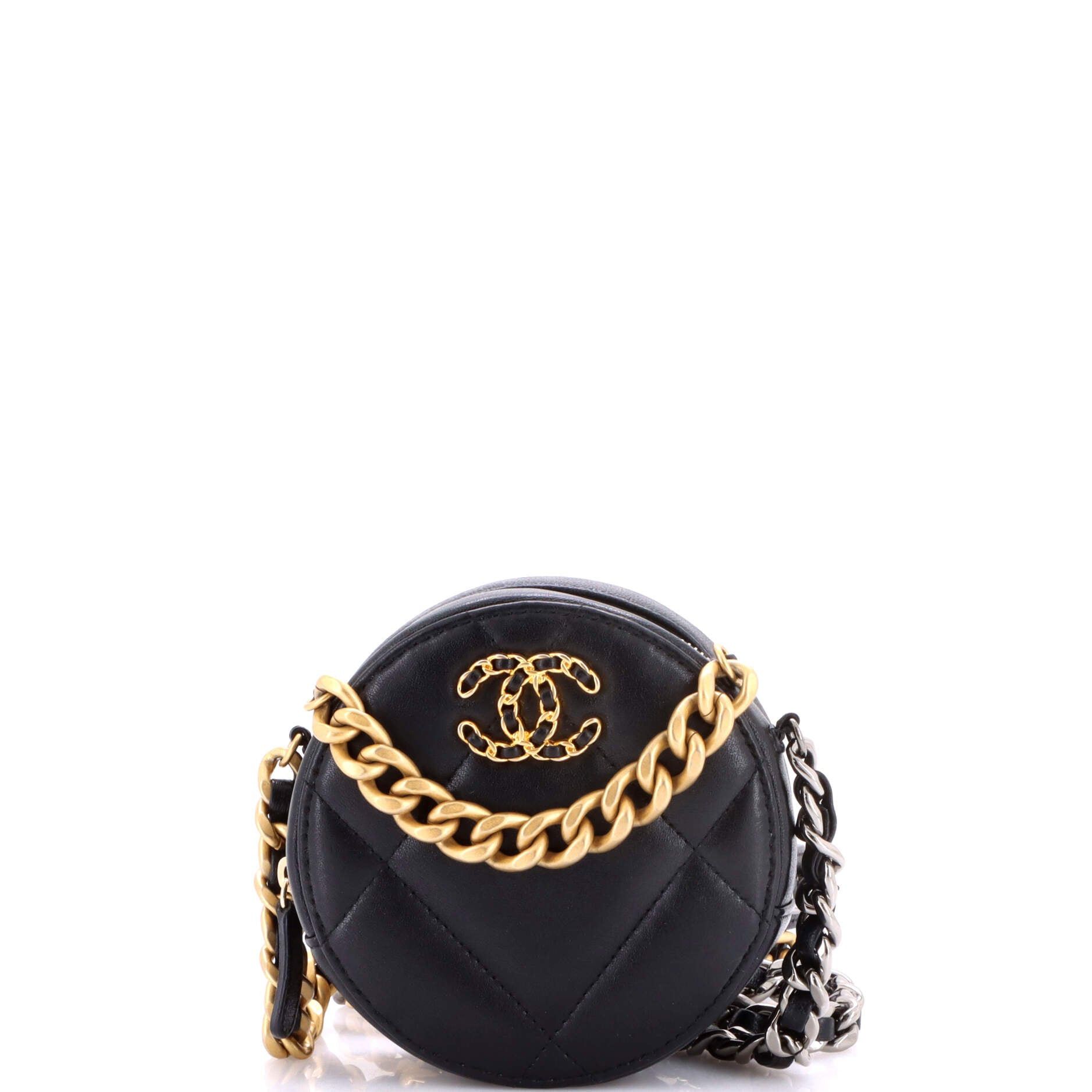 Chanel 19 Round Clutch with Chain Size ONE SIZE - 1 Thumbnail