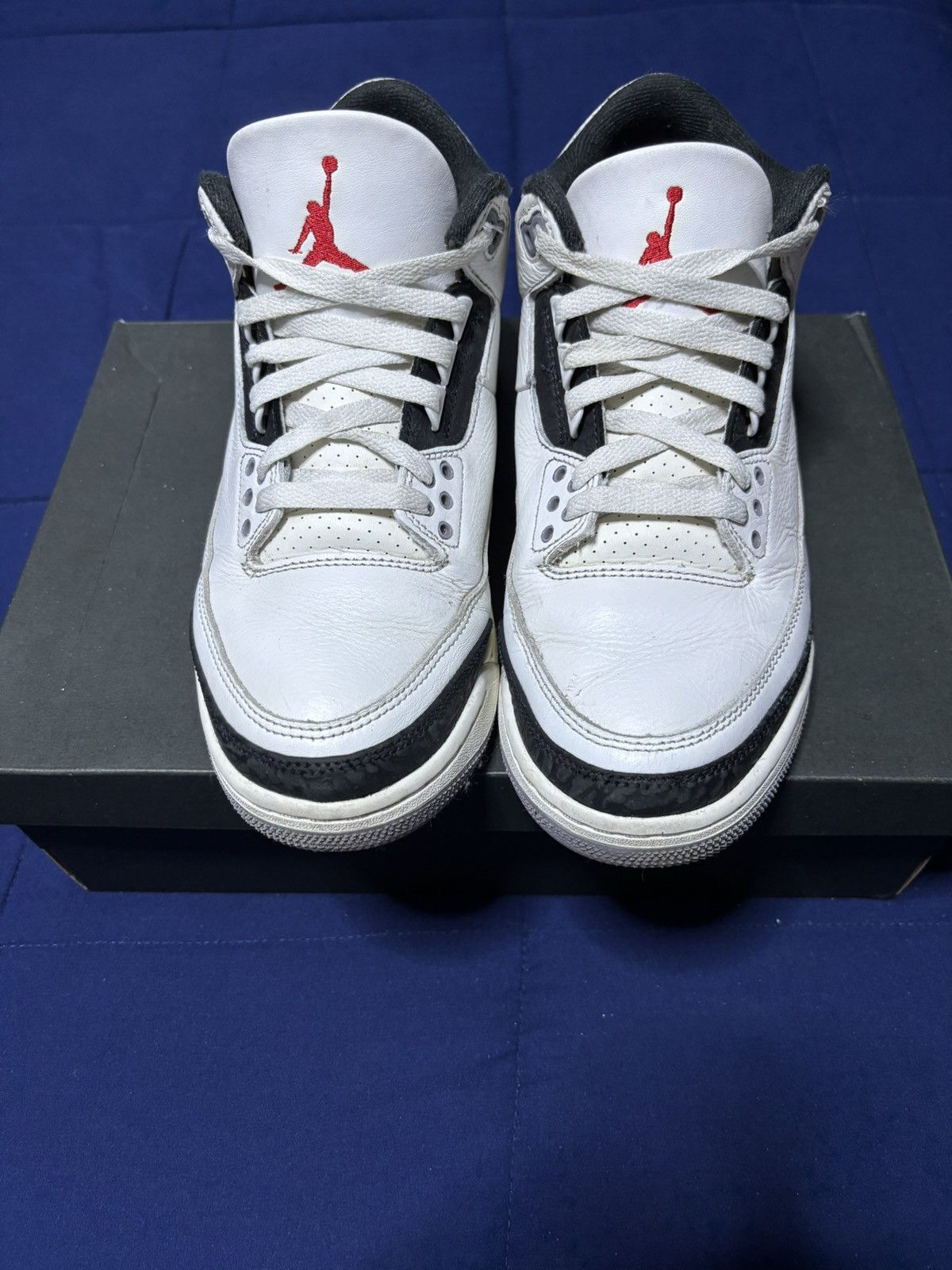 Jordan Brand Jordan 3 Retro Cement Grey 2024 Size 8.5 Size US 8.5 / EU 41-42 - 1 Thumbnail
