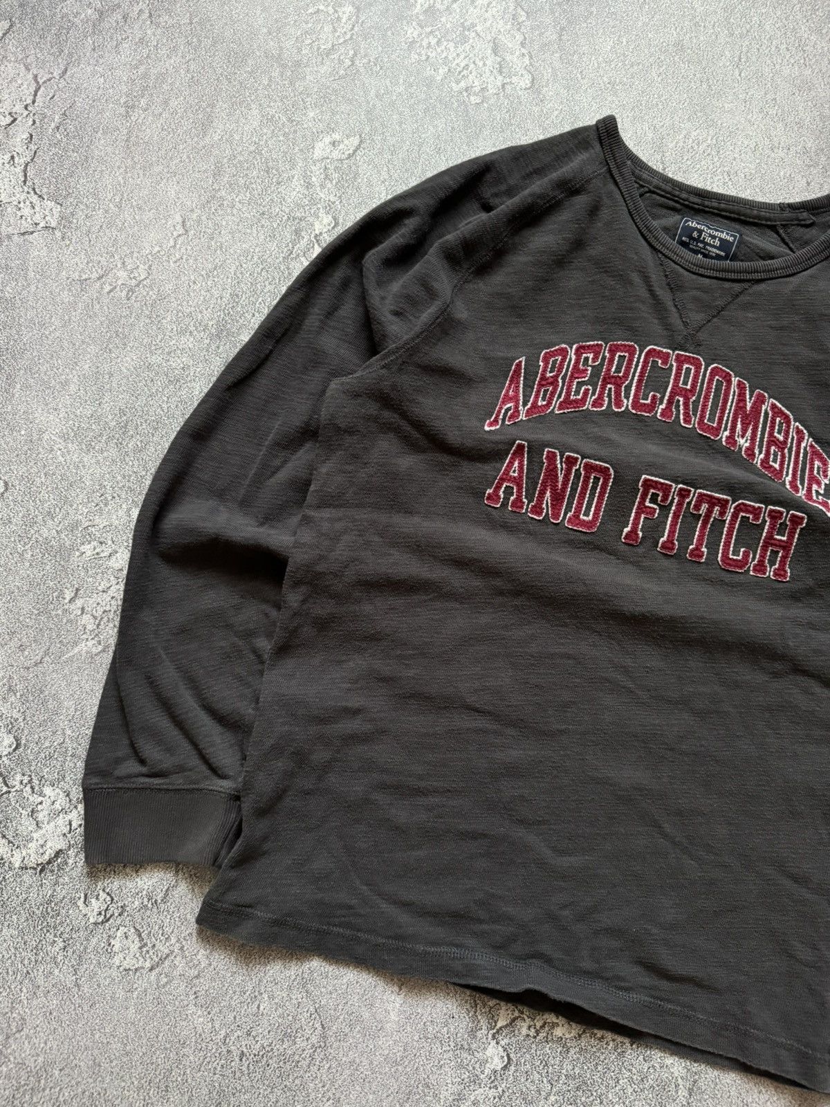 Abercrombie & Fitch × Vintage Abercrombie & Fitch M big logo sweatshirt long sleeve jumper Size US M / EU 48-50 / 2 - 6 Thumbnail