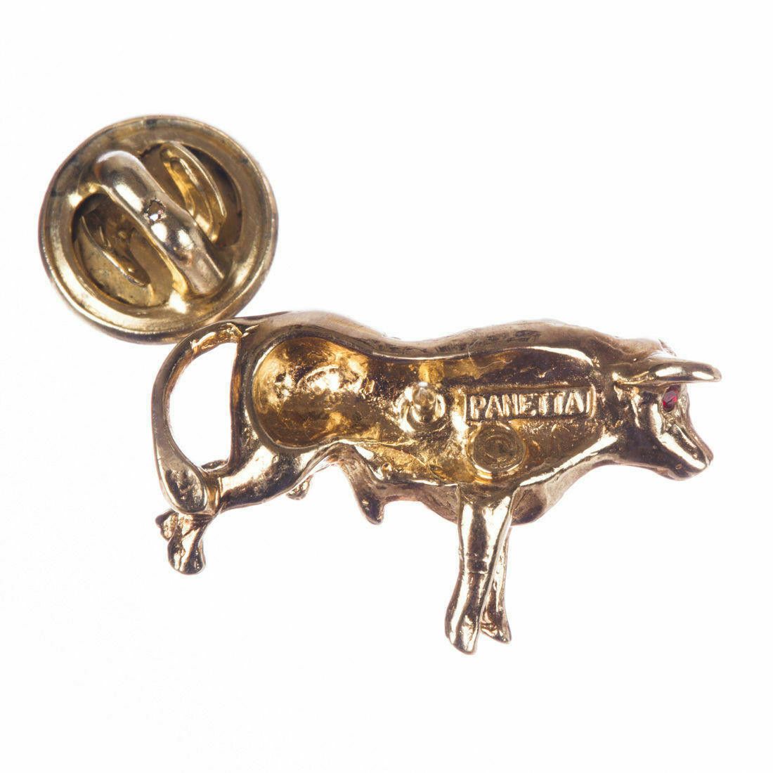 Designer Panetta Rhinestone Bull Pin Size ONE SIZE - 5 Thumbnail