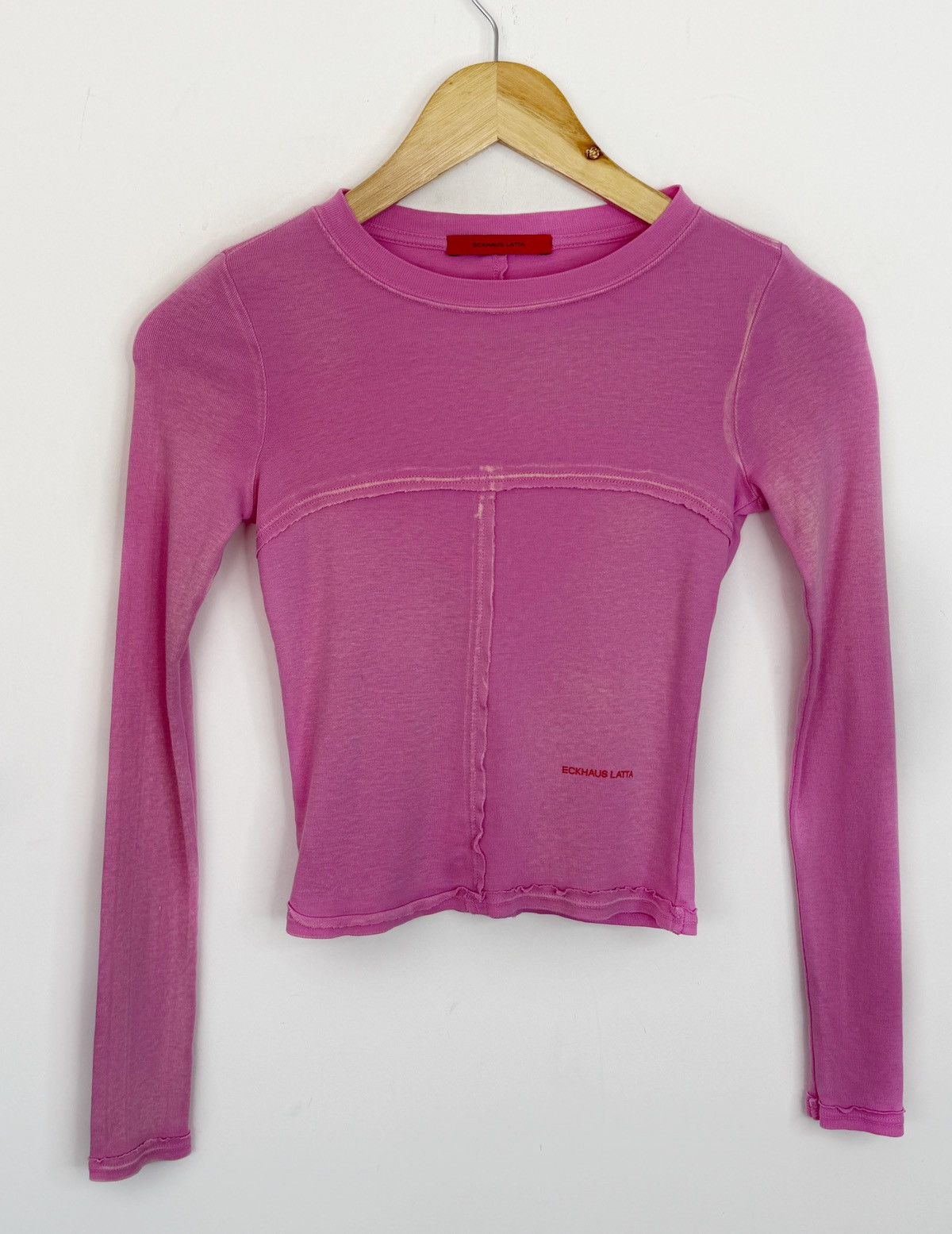 Eckhaus Latta ECKHAUS LATTA LAPPED BABY LS Size S / US 4 / IT 40 - 2 Thumbnail