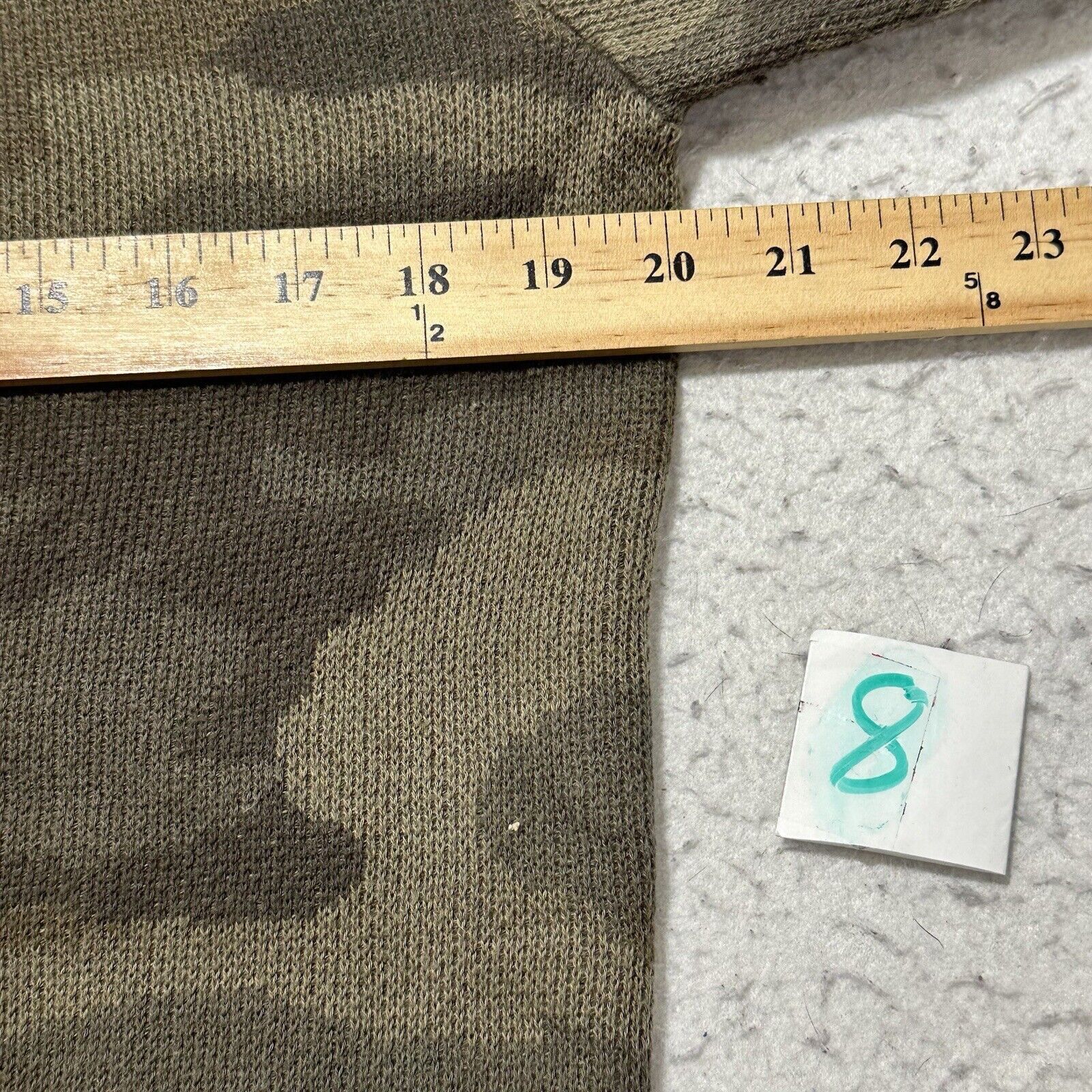 Mossimo Mossimo Small Green Camo Cotton Pullover Tight Knit Sweater Size US S / EU 44-46 / 1 - 8 Thumbnail