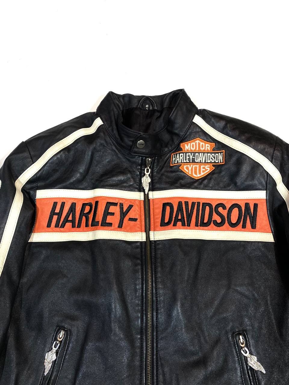 Harley Davidson Harley Davidson Motorcycle Biker Leather Jacket Racing Size US S / EU 44-46 / 1 - 10 Thumbnail