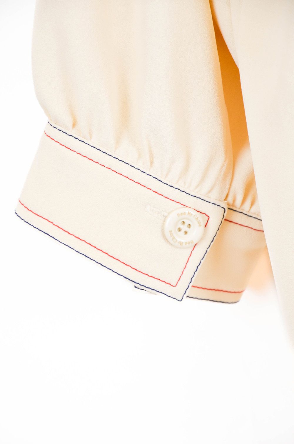 See by Chloe See By Chloé Blouse – Beige IT 42 US 6 Size M / US 6-8 / IT 42-44 - 10 Thumbnail