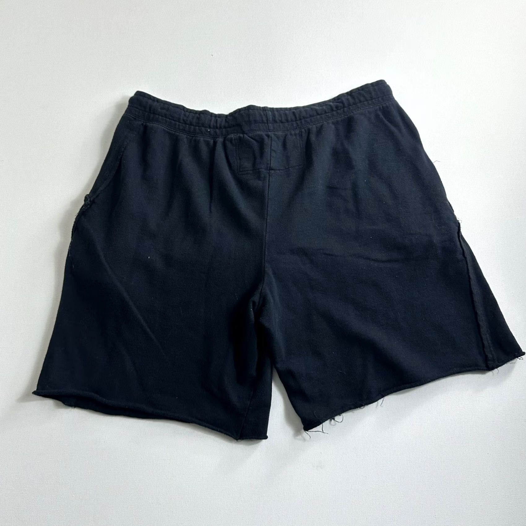Ford Ford Mustang Sweat Shorts Mens Large Black Official Licensed Fleece Sports Athletic Pockets Adjustable Waist Size US 33 - 2 Thumbnail
