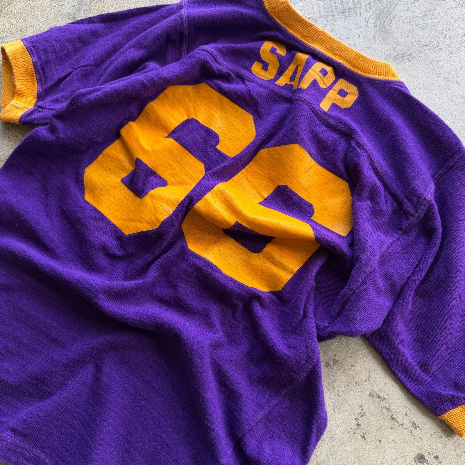 Other 60s LSU Tigers Football Jersey T-Shirt Purple Gold Ringer Size M / US 6-8 / IT 42-44 - 4 Thumbnail