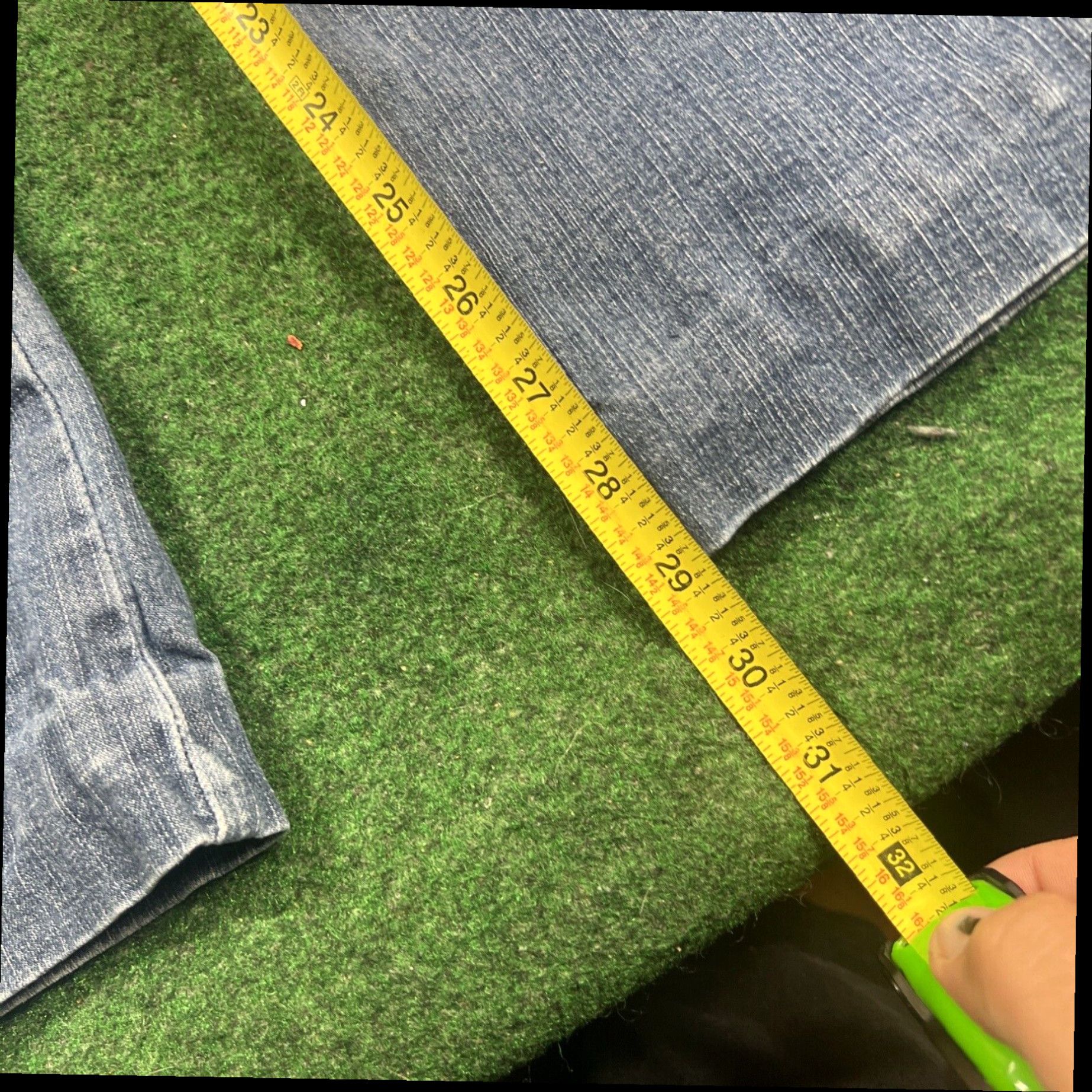 Lee Lee Slender Secret Jeans Lower On Waist Womens Sz 10 28x29 Blue Pants Denim Size 32" / US 10 / IT 46 - 6 Thumbnail