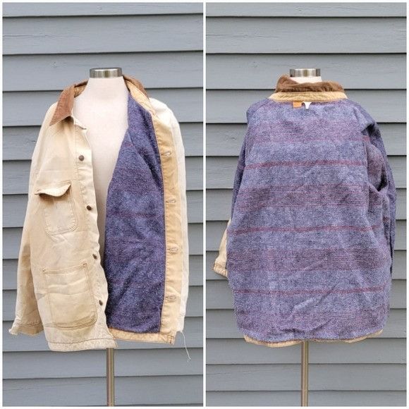 Wrangler Vintage 90s y2k Wrangler Blanket Lined Distressed Thrashed T Size US XXL / EU 58 / 5 - 2 Thumbnail