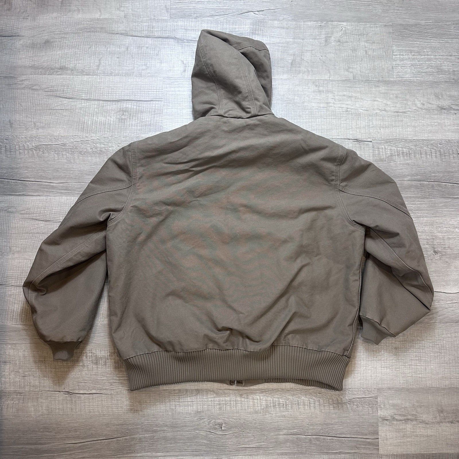Carhartt Vintage Carhartt Jacket Mens J130 MUS Canvas Quilted Hooded Size US XL / EU 56 / 4 - 9 Thumbnail