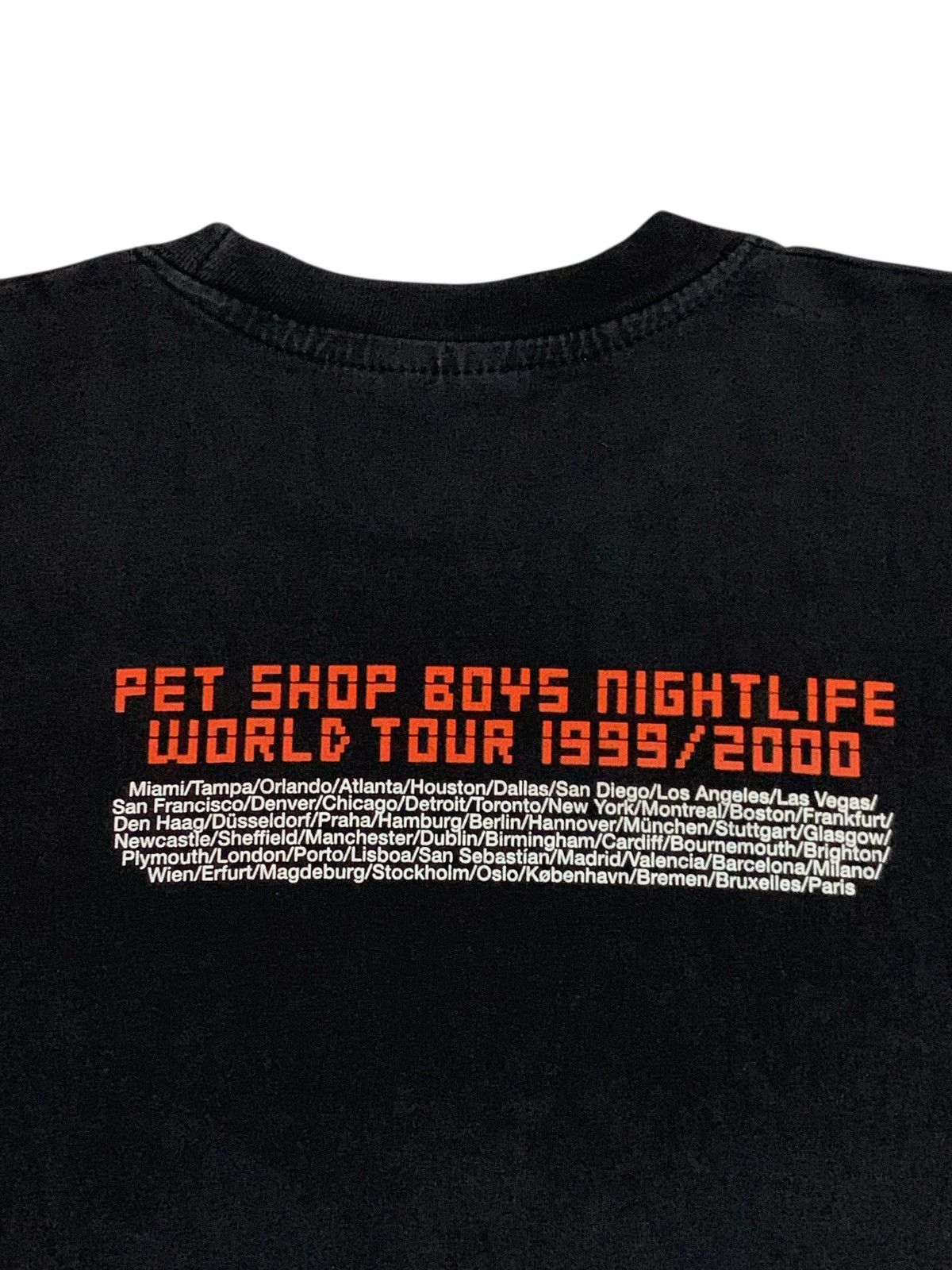 Band Tees Pet Shop Boys Night Life 1999 Size US L / EU 52-54 / 3 - 2 Thumbnail