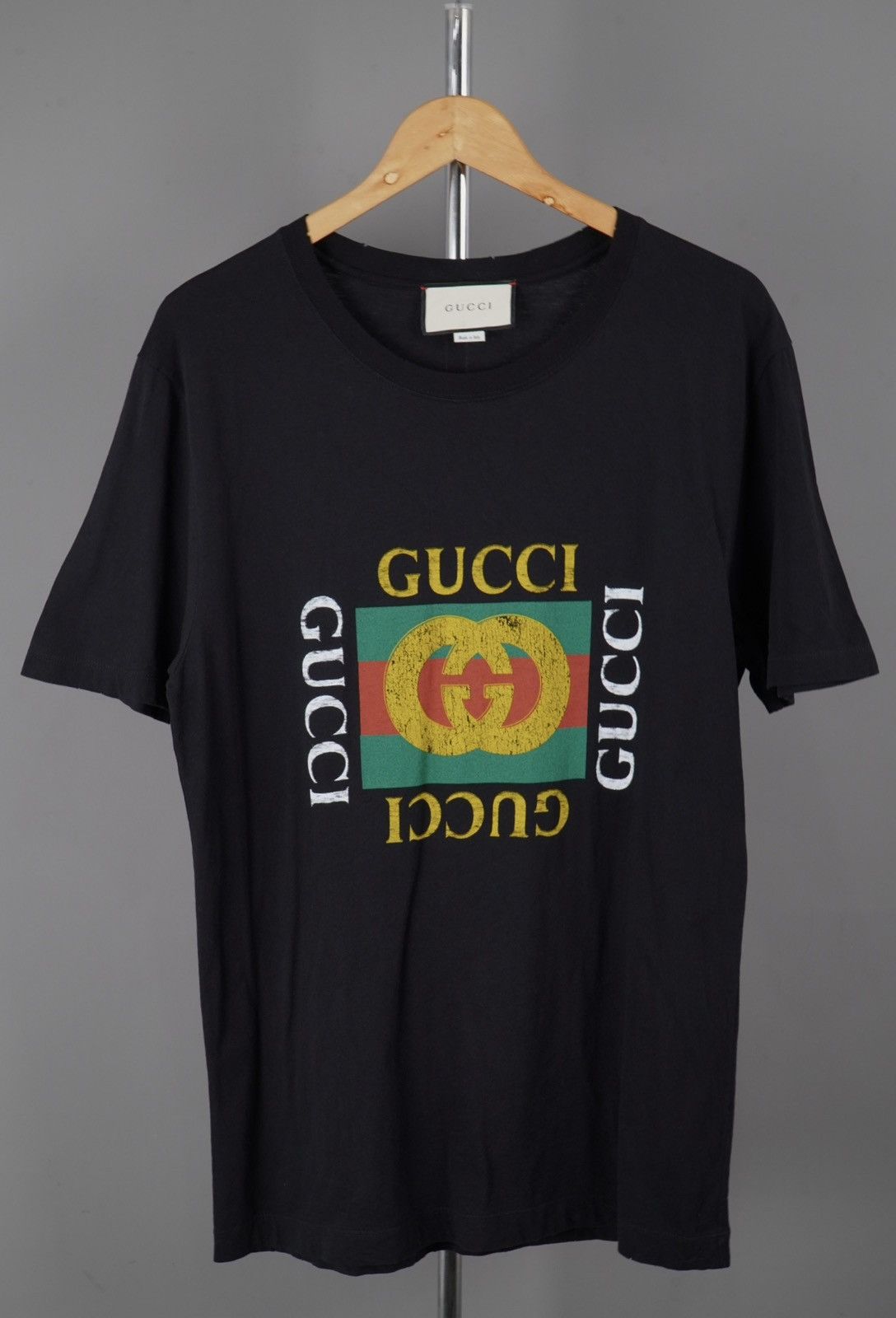 Gucci Gucci - Fake Logo Tee Size US M / EU 48-50 / 2 - 1 Thumbnail