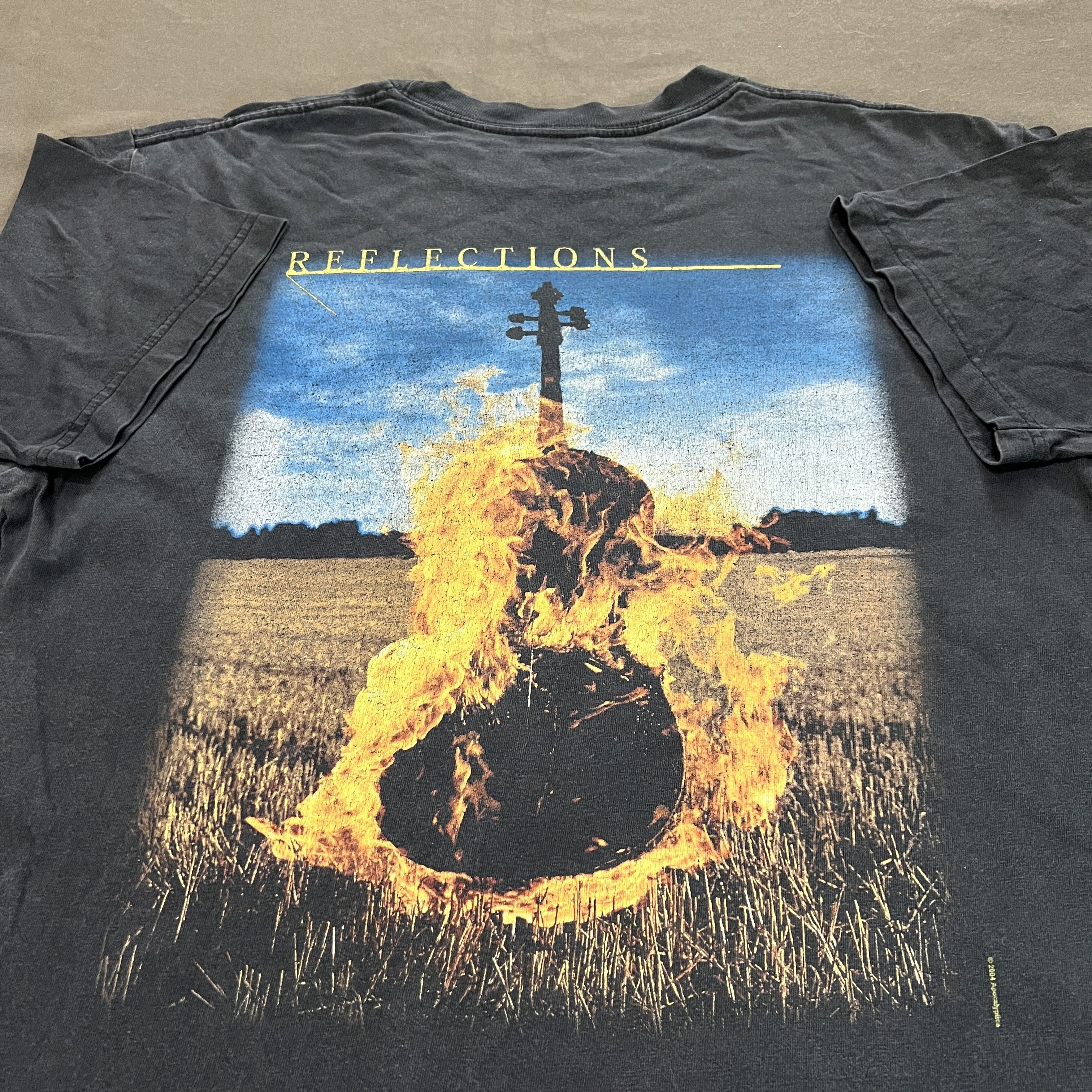 Band Tees × Vintage Vintage Apocalyptica Symphonic Metal Tee Faded Size US L / EU 52-54 / 3 - 1 Thumbnail