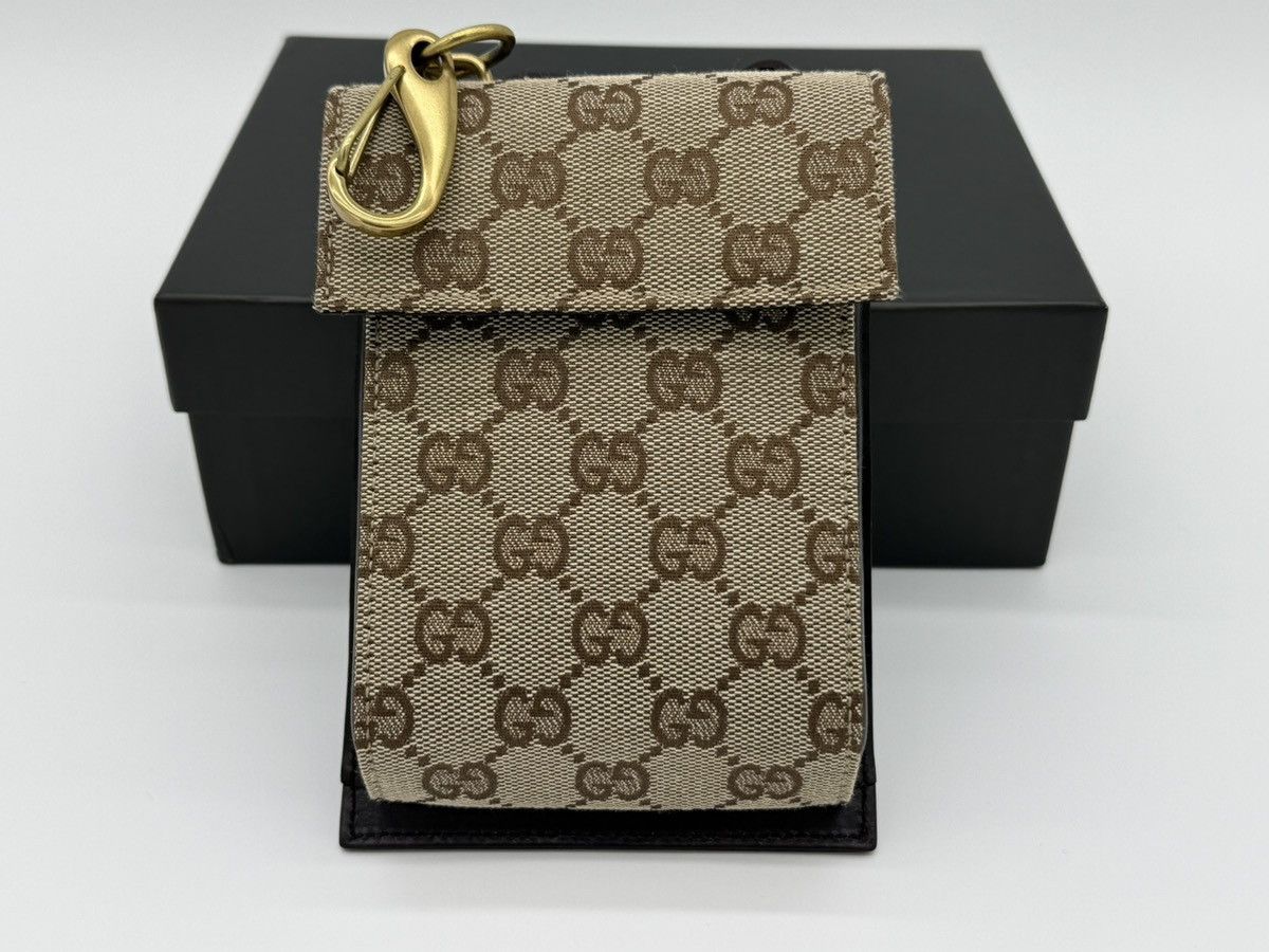 Gucci Gucci GG Canvas Shoulder Bag – Beige with Gold Hardware Size ONE SIZE - 2 Thumbnail