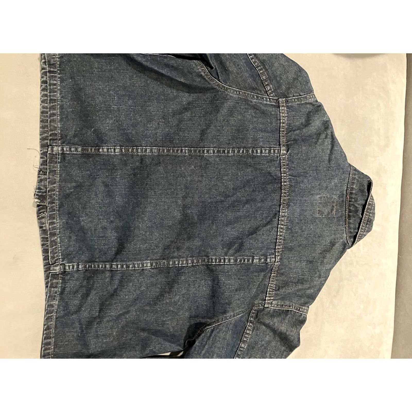 Lee VINTAGE Lee Riveted Denim Jacket Chore Coat Made In USA Size XL RARE Size XL / US 12-14 / IT 48-50 - 5 Thumbnail