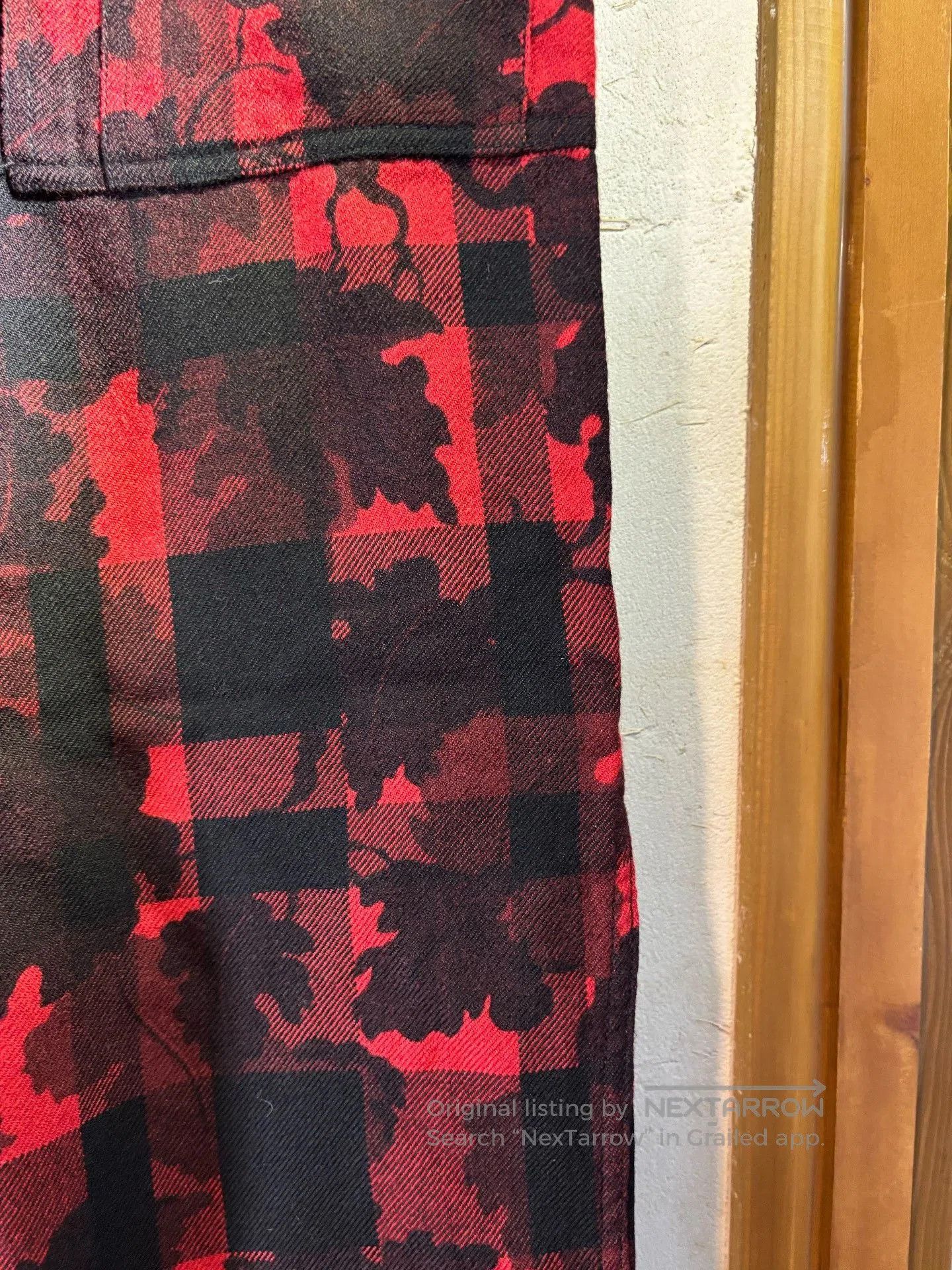 Beams Plus Beams Plus Red Leaf Camo Plaid Pants. Size US 30 / EU 46 - 4 Thumbnail