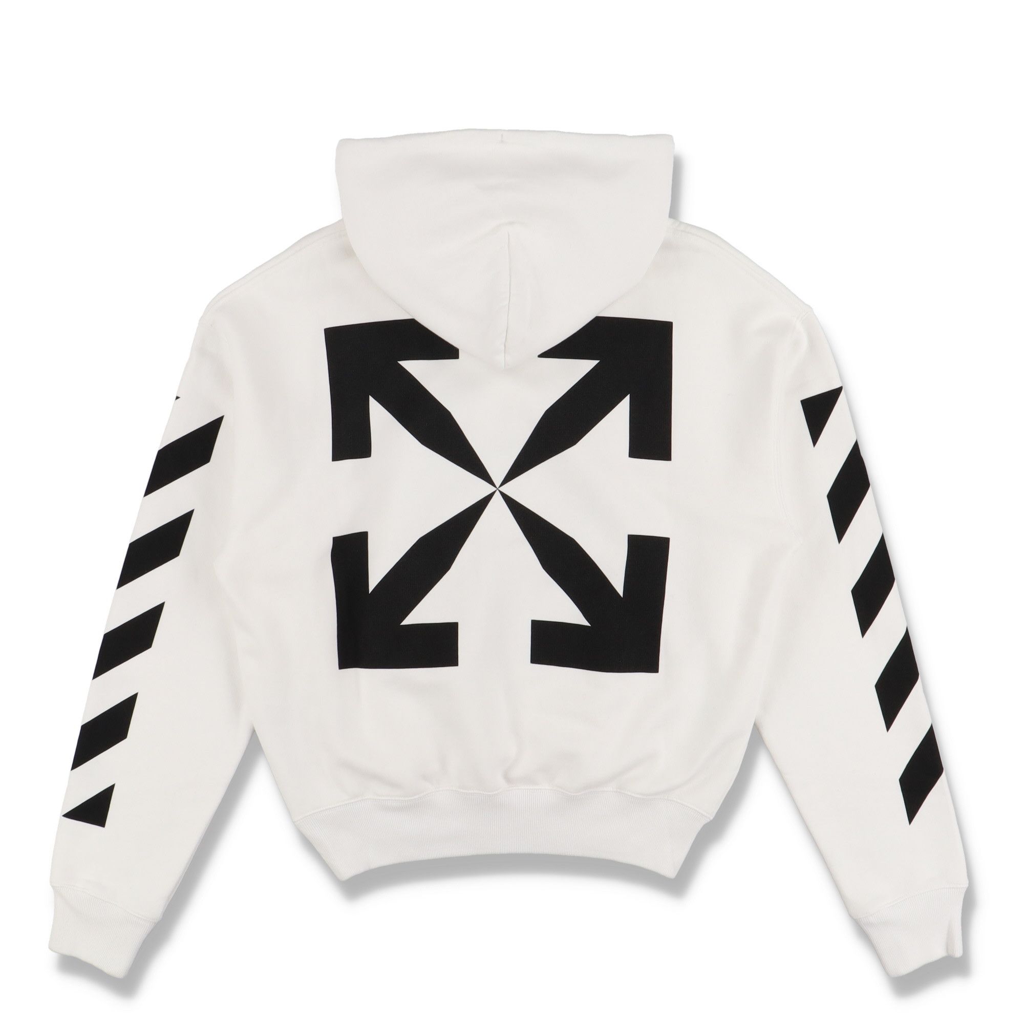 Off-White White Mona Lisa Arrows Oversized Hoodie Size S / US 4 / IT 40 - 9 Thumbnail