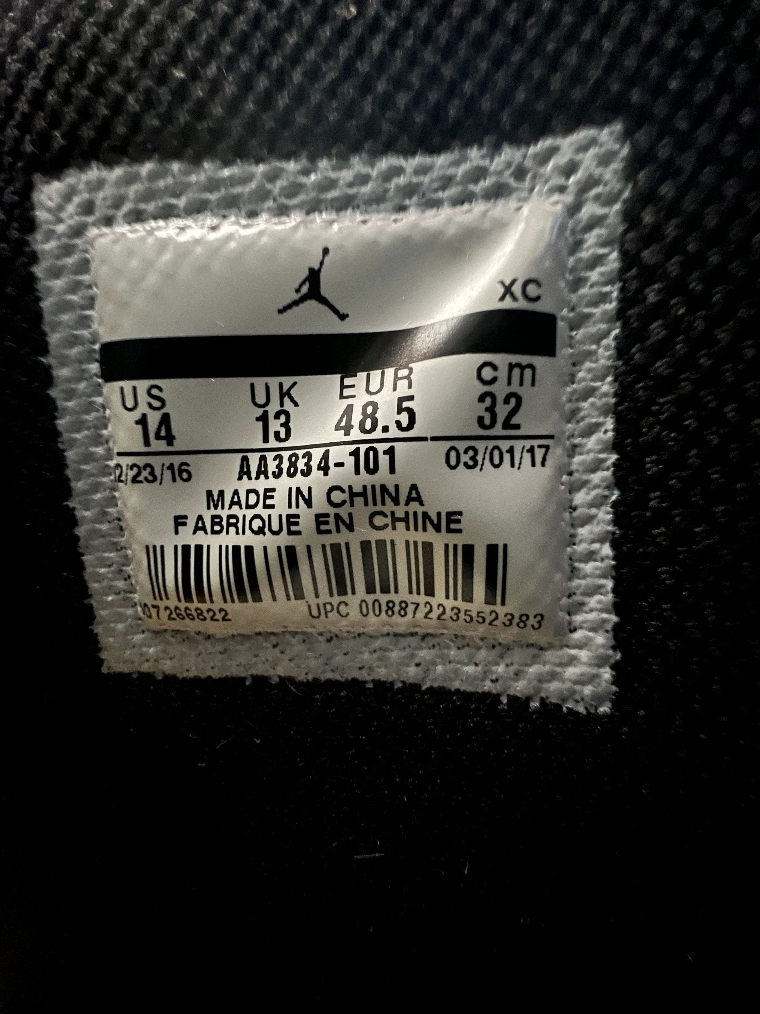 Nike × Off-White Nike Off-White Red Chicago Jordan 1 Hightop Sneakers Size US 14 / EU 47 - 7 Thumbnail