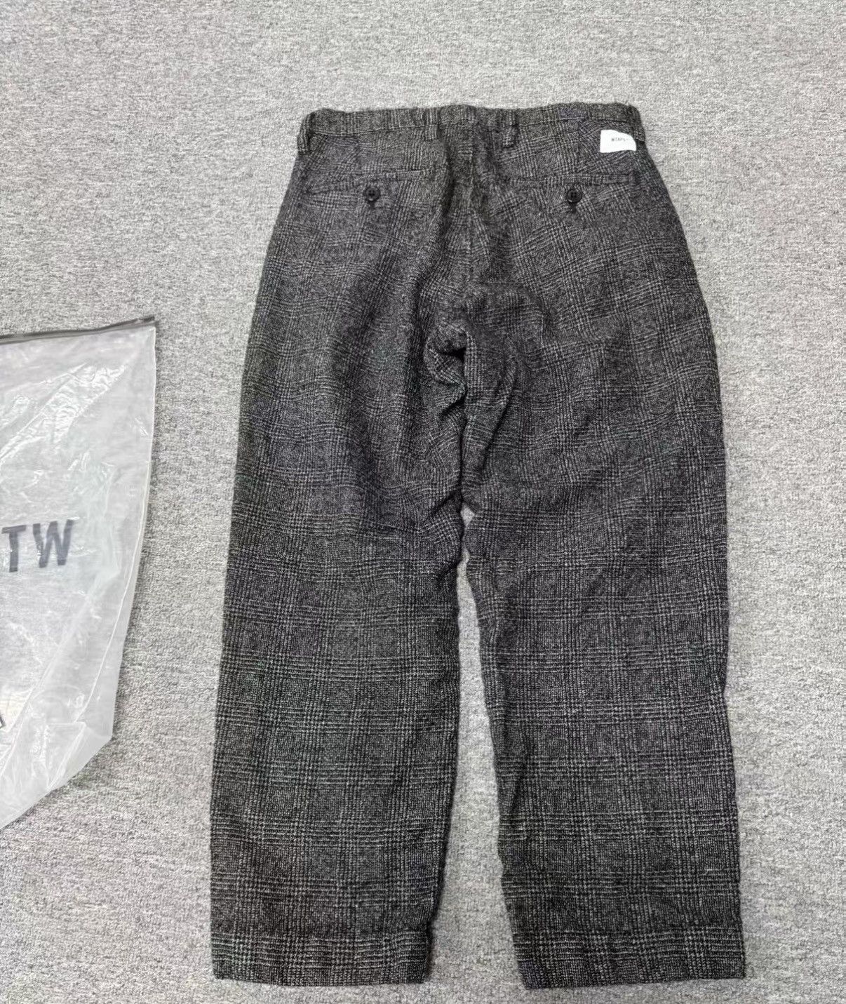 Wtaps WTAPS 20SS Tuck Plaid Wool Trousers J16 Size US 32 / EU 48 - 4 Thumbnail