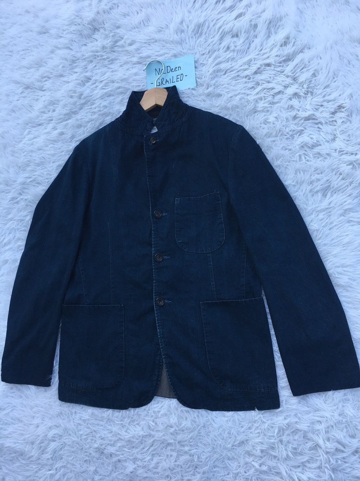 Japanese Brand Rare Omnigod Jean’s Jacket Buttons Size US M / EU 48-50 / 2 - 3 Thumbnail