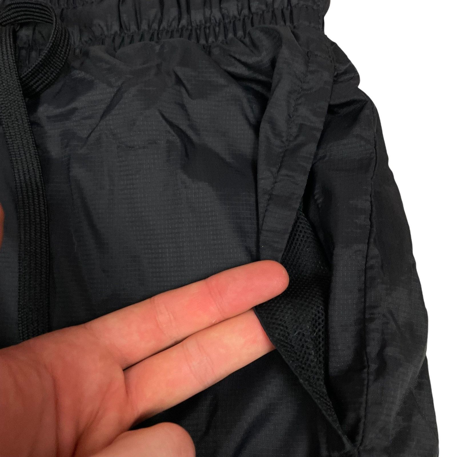 Nike Nike Men's Black Swoosh Pockets High-Rise Track Pants Small Size US 30 / EU 46 - 6 Thumbnail