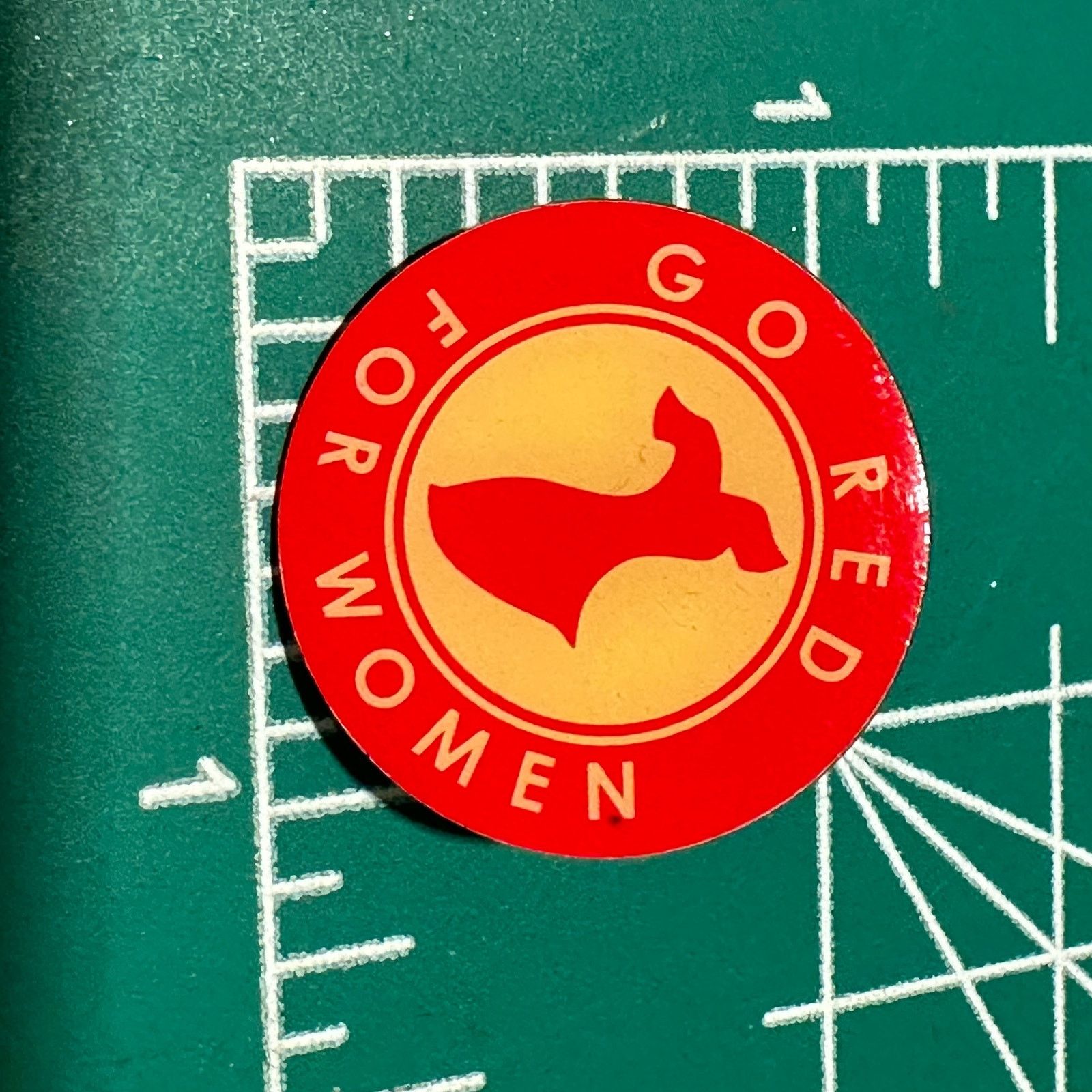 Vintage Go Red For Woman Pin Label Heart Awareness Limited Edition Size ONE SIZE - 5 Thumbnail