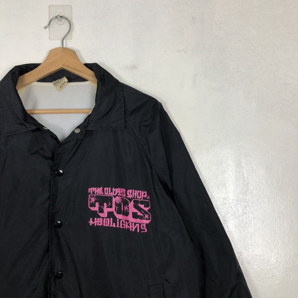 Japanese Brand 🔥90’s Vintage Hooligans Coach Jacket Spell Out Big Logo Size US M / EU 48-50 / 2 - 6 Thumbnail