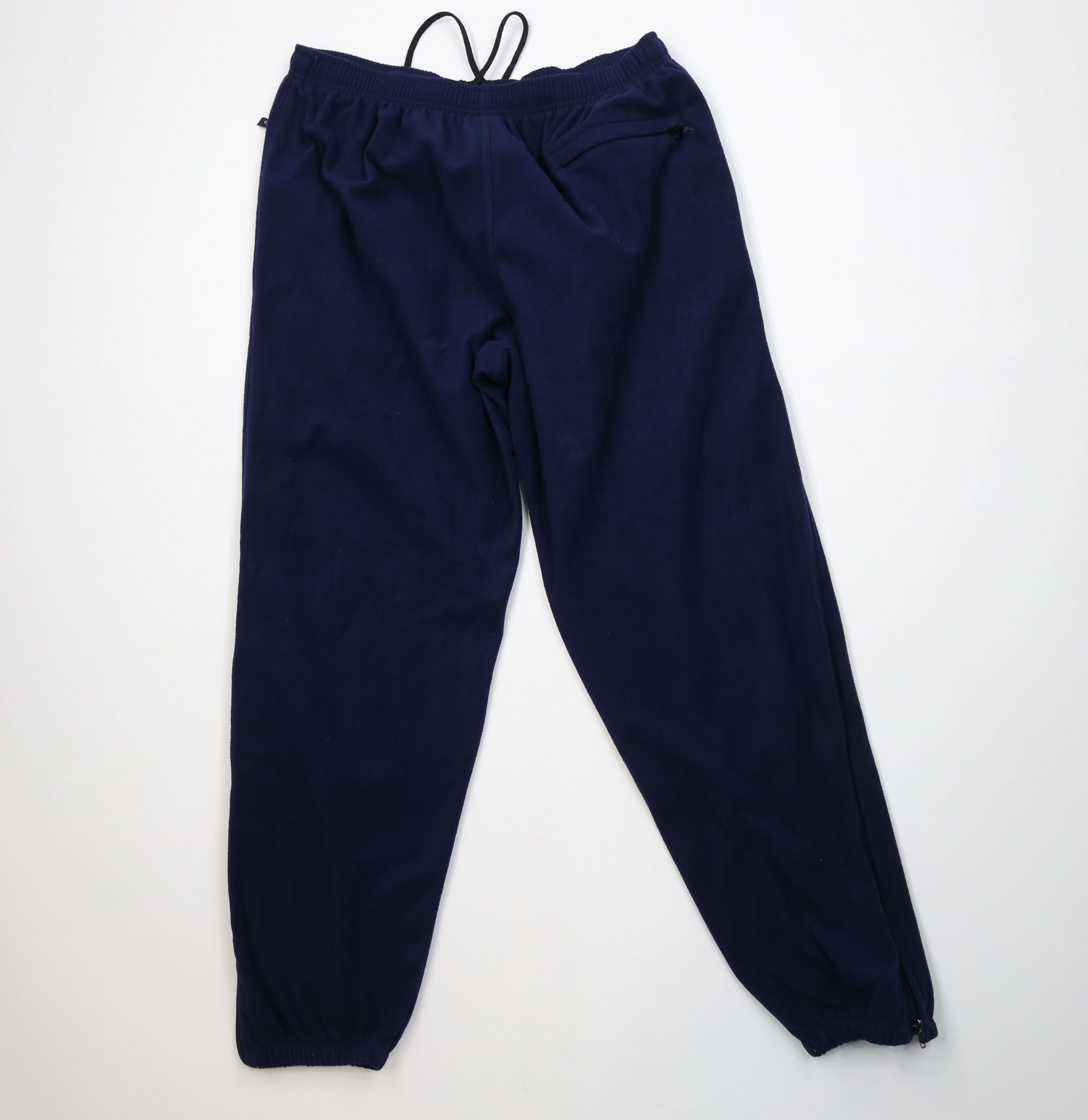 Vintage Vintage 90s Streetwear Fleece Sweatpants Joggers Pants Blue Size US 36 / EU 52 - 10 Thumbnail