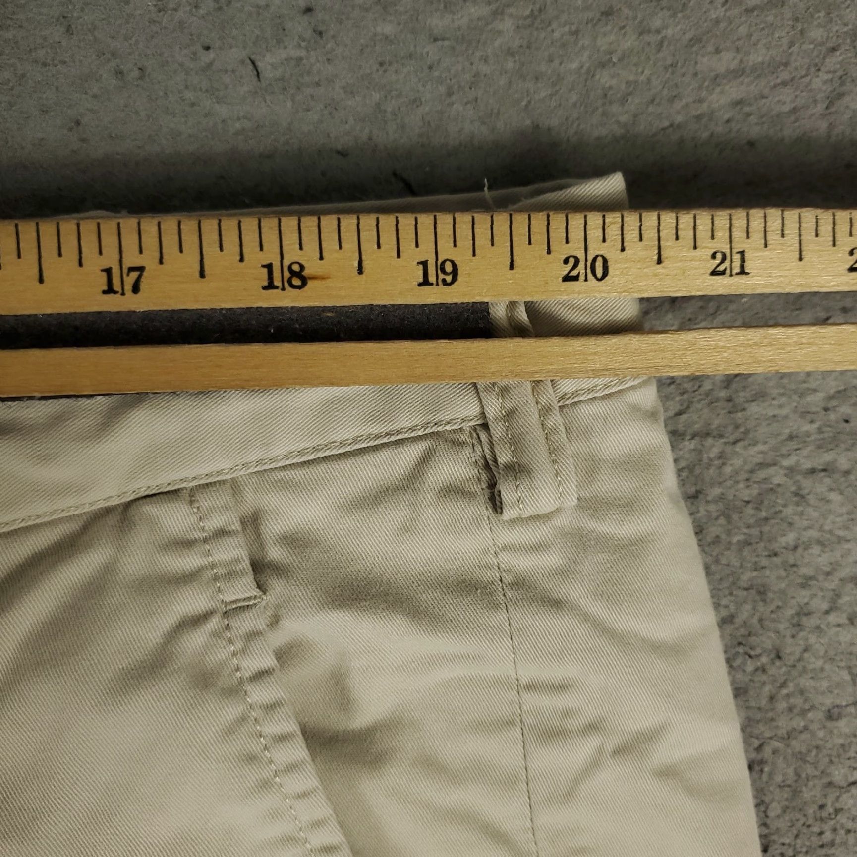 Ralph Lauren Ralph Lauren Pants Mens 40x30 Beige Stretch Straight Flat Front Chino Trousers Size US 40 / EU 56 - 3 Thumbnail