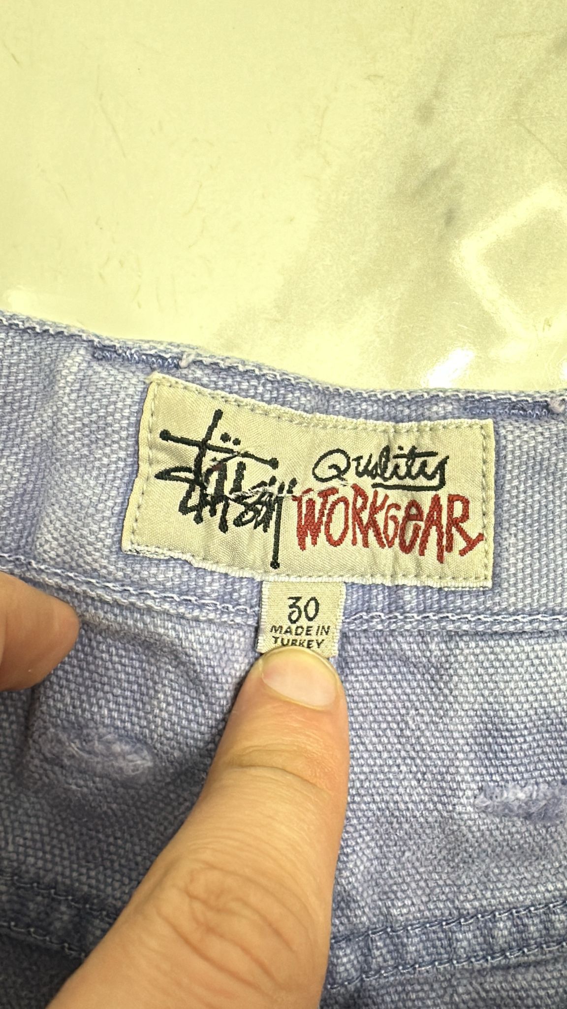 Stussy Stussy Hydrangea Double Knee Work Pant Canvas Size 30 Size US 30 / EU 46 - 6 Thumbnail