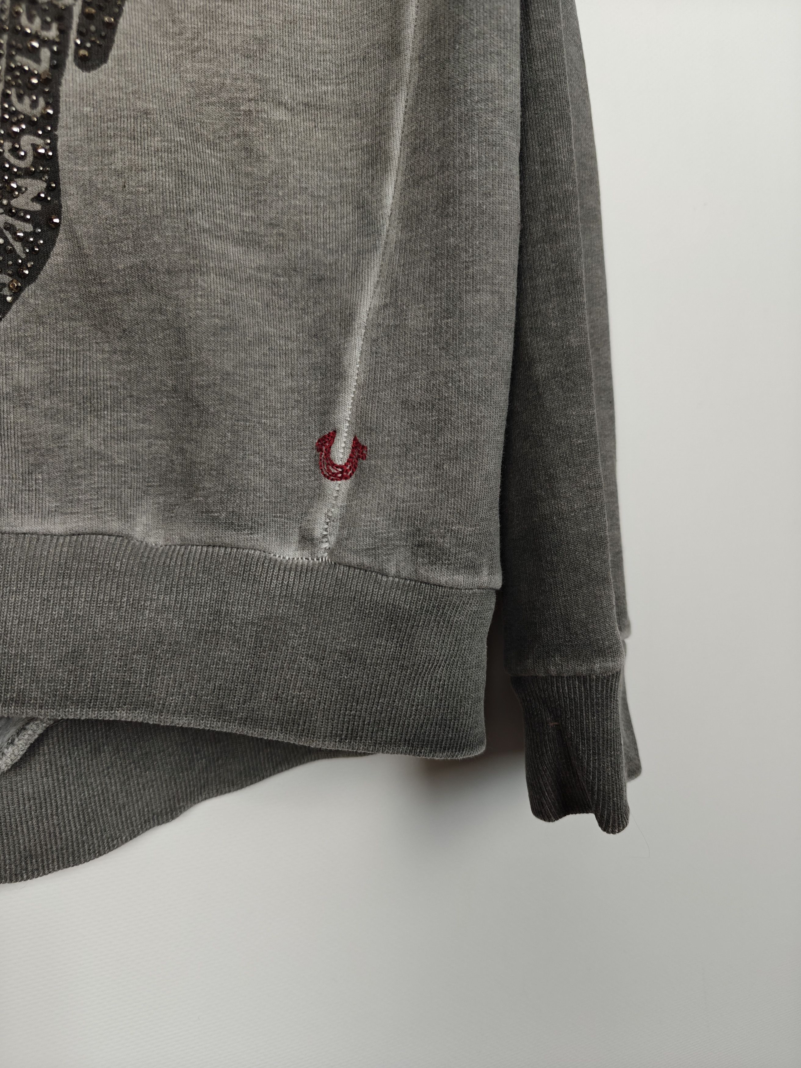 True Religion True Religion Sweatshirt Skull Center Logo Gray size L Size L / US 10 / IT 46 - 6 Thumbnail