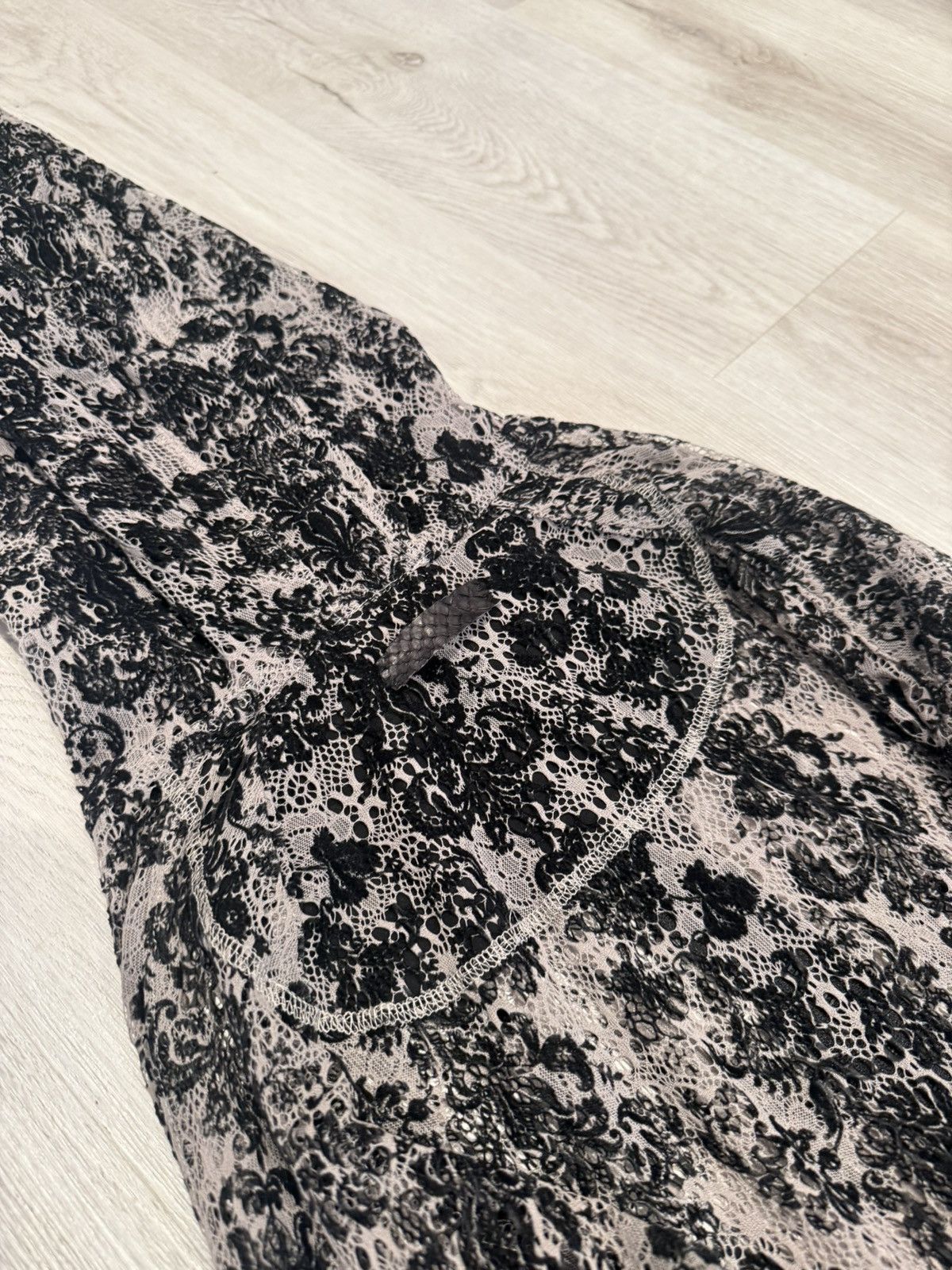 If Six Was Nine lace velvet hoodie!! Size US S / EU 44-46 / 1 - 5 Thumbnail