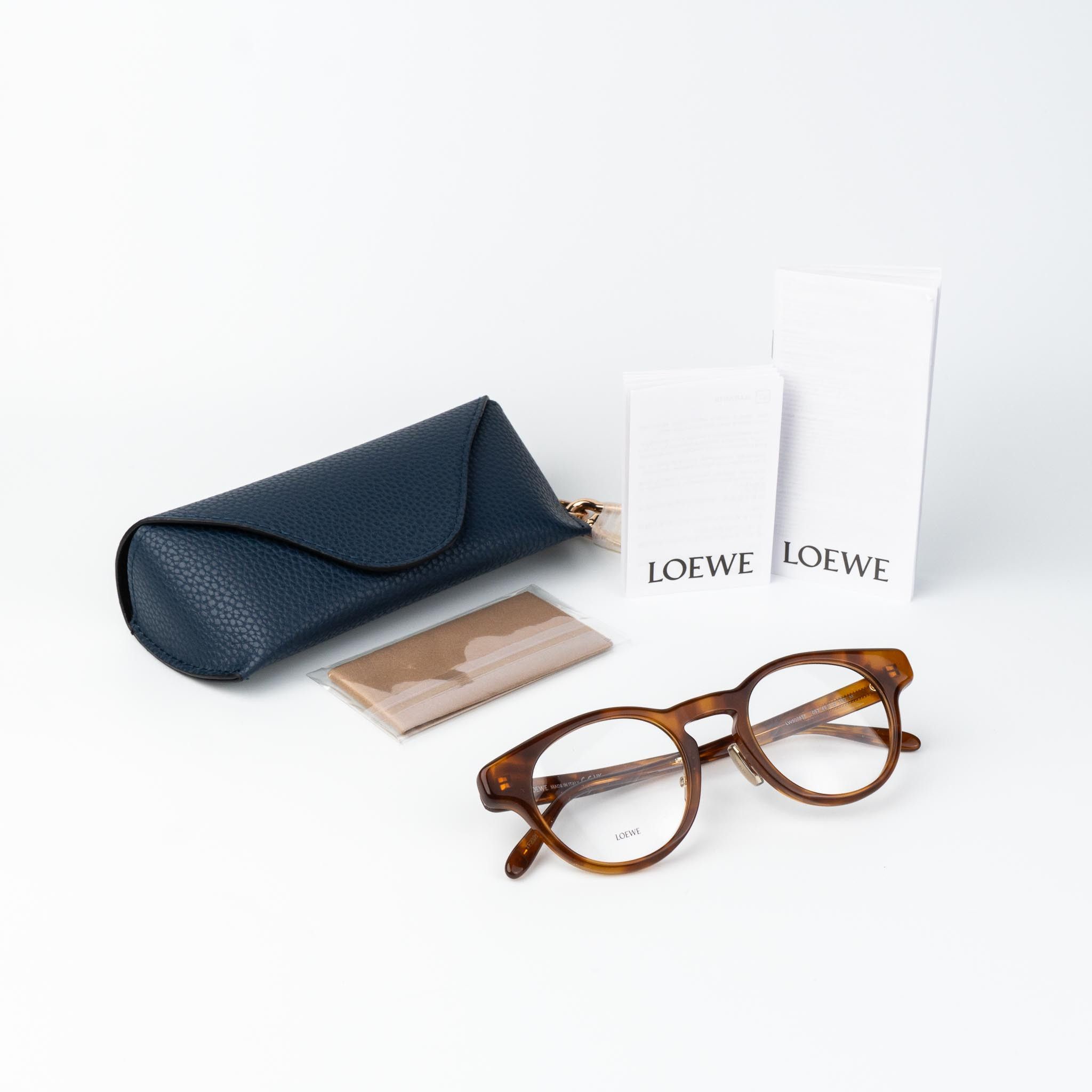 Loewe Loewe Men Eyeglasses Round LW50085F 053 NEW AUTHENTIC Size ONE SIZE - 10 Thumbnail