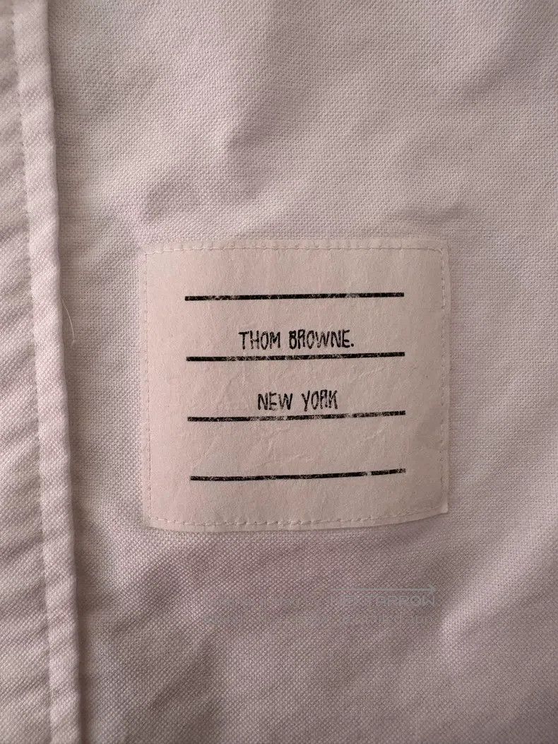 Thom Browne Thom Browne Single button casual long-sleeve shirt Size US M / EU 48-50 / 2 - 4 Thumbnail