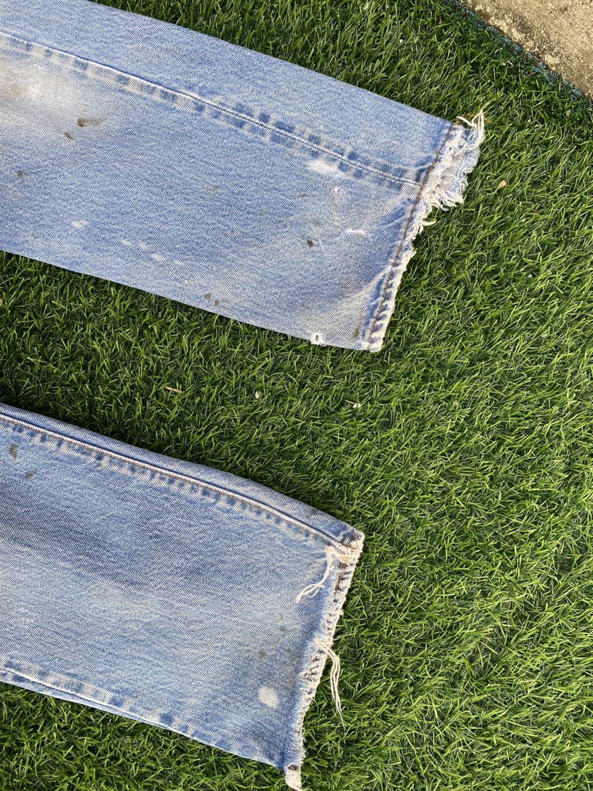 Levi's Vintage Clothing W29x28 Vintage levi's 501 distressed ripped redline #524 Size US 29 - 9 Thumbnail