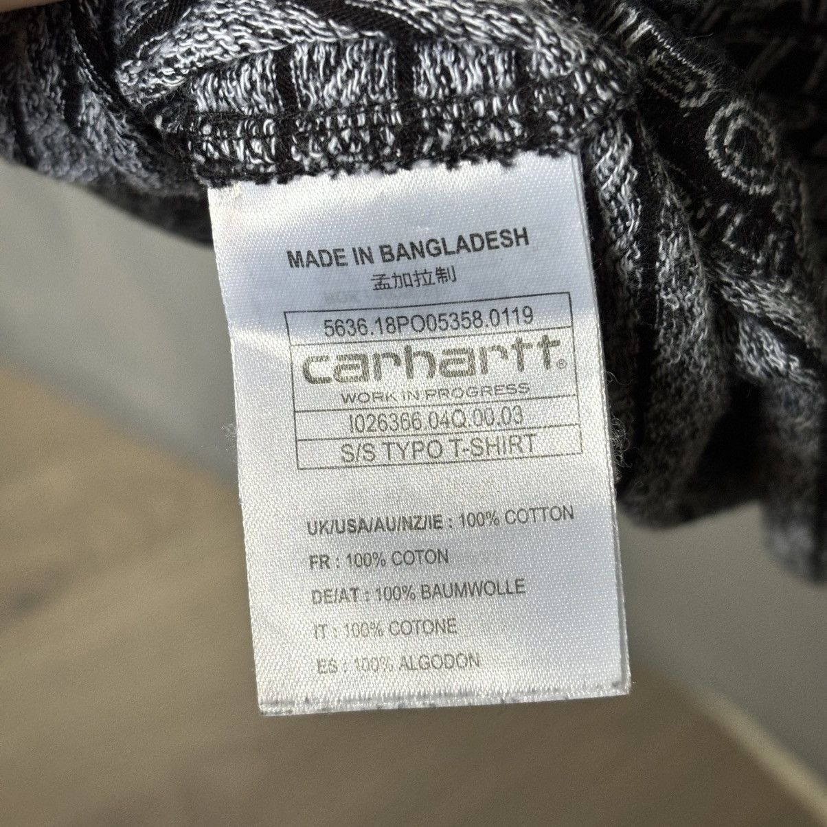 Carhartt Wip Carhartt Wip monogram t-shirt medium streetwear Size US M / EU 48-50 / 2 - 6 Thumbnail