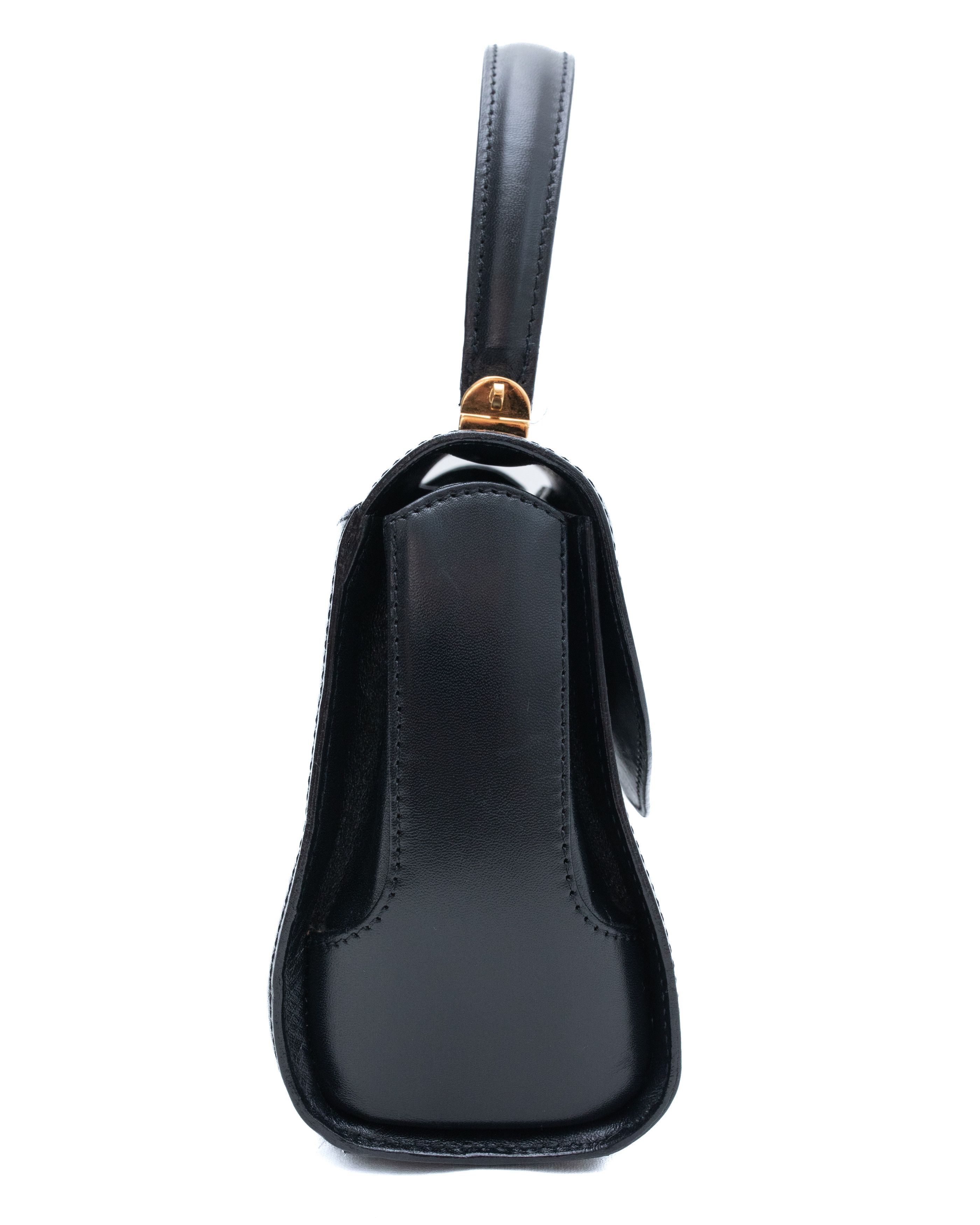 Bally *No Tariff* BALLY Vintage Leather Top Handle Bag Size ONE SIZE - 3 Thumbnail